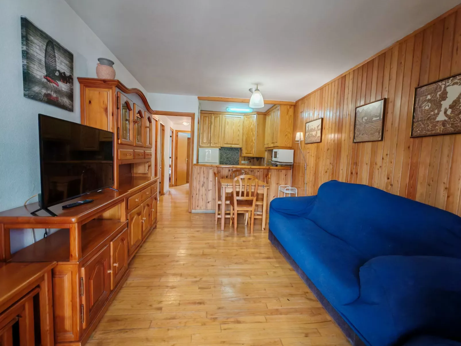 Wohnung Besiberri 3 befindet sich im Erdgeschoss mit Terrasse Vall de Boí-Inside