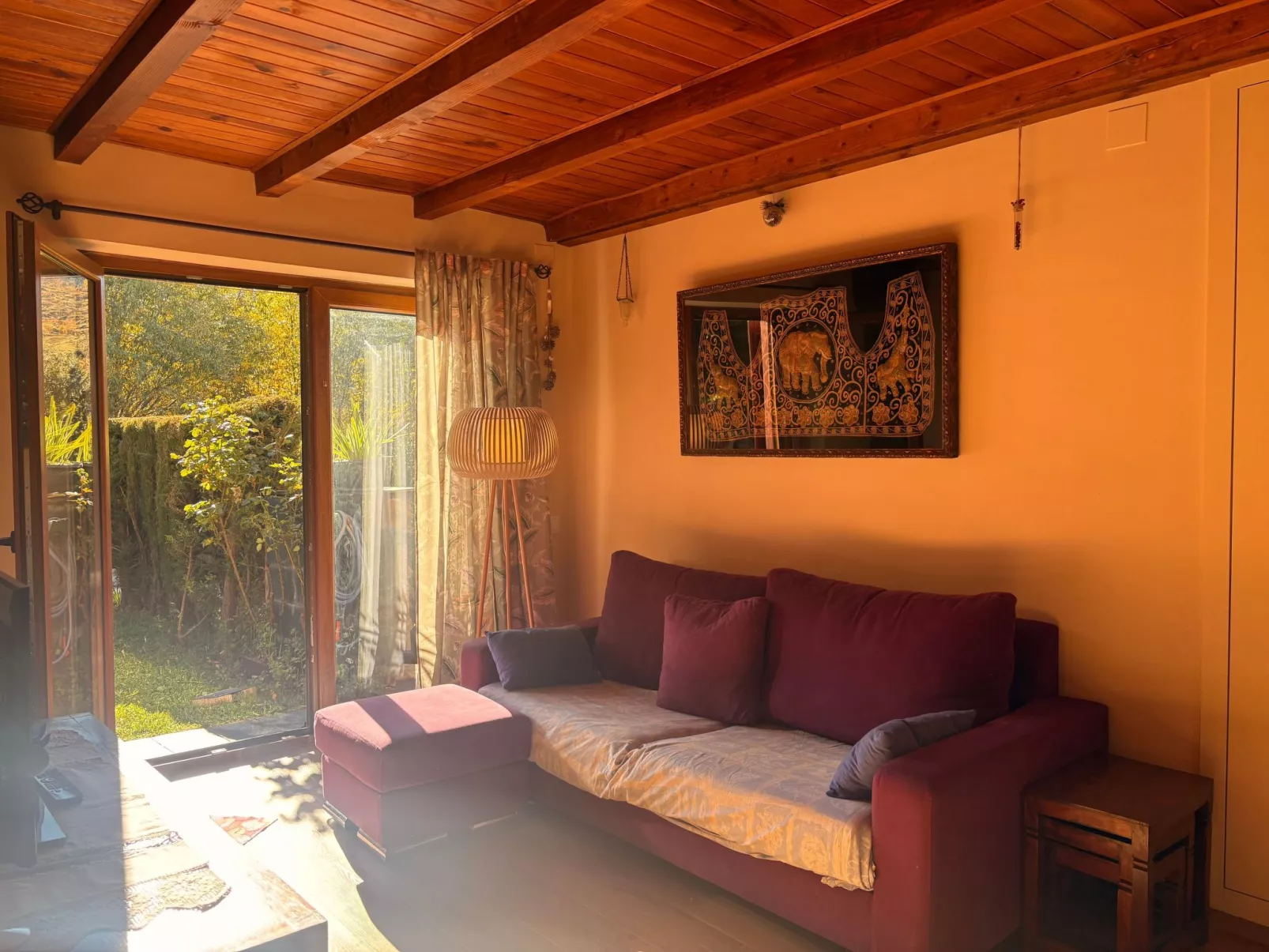 Wohnung mit privatem Garten und gemütlichem Puig Falcó 2 Vall de Boí-Drinnen