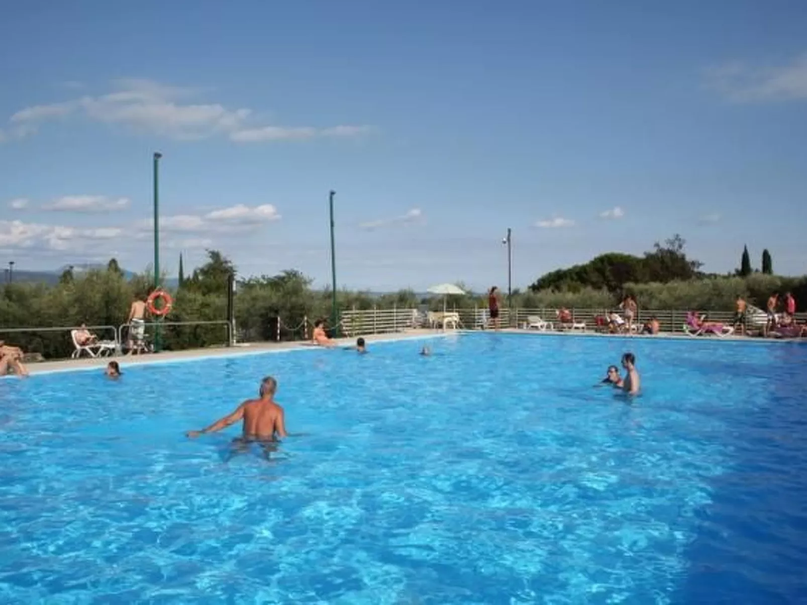 Appartement in Villaggio Sanghen mit Garten, Terrasse und gemeinsamem Pool-Outside