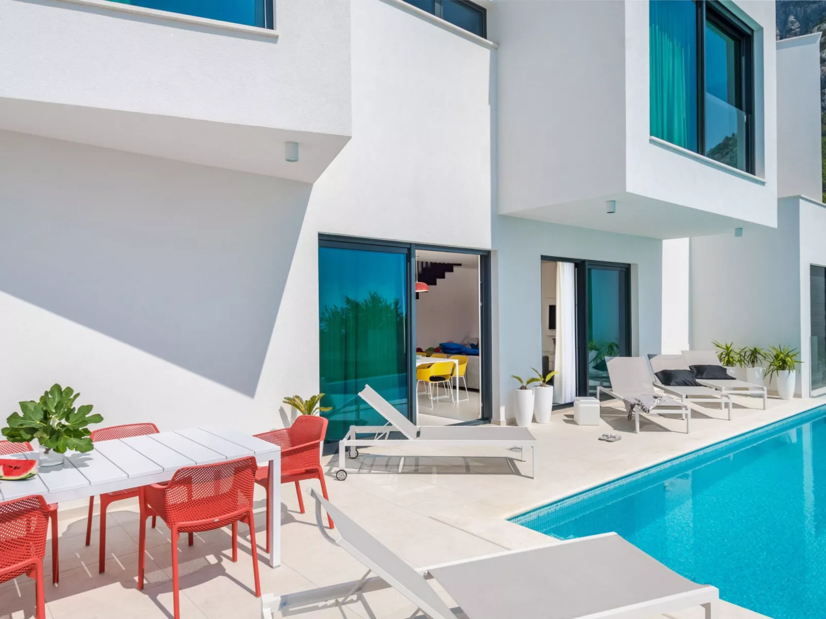 Schöne Villa Zvizdan mit Infinity-Pool-Outside