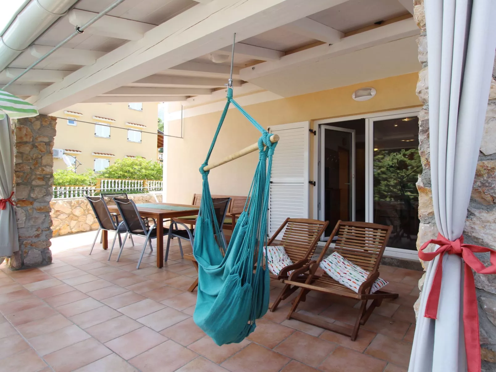 Appartement in Baška mit Eigener Terrasse-Draußen