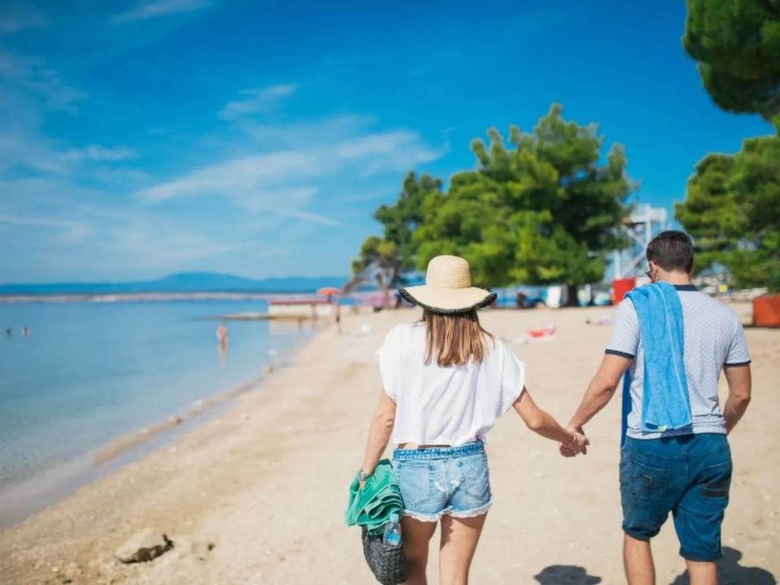 Moderne Wohnung in Crikvenica mit Pool-Outside
