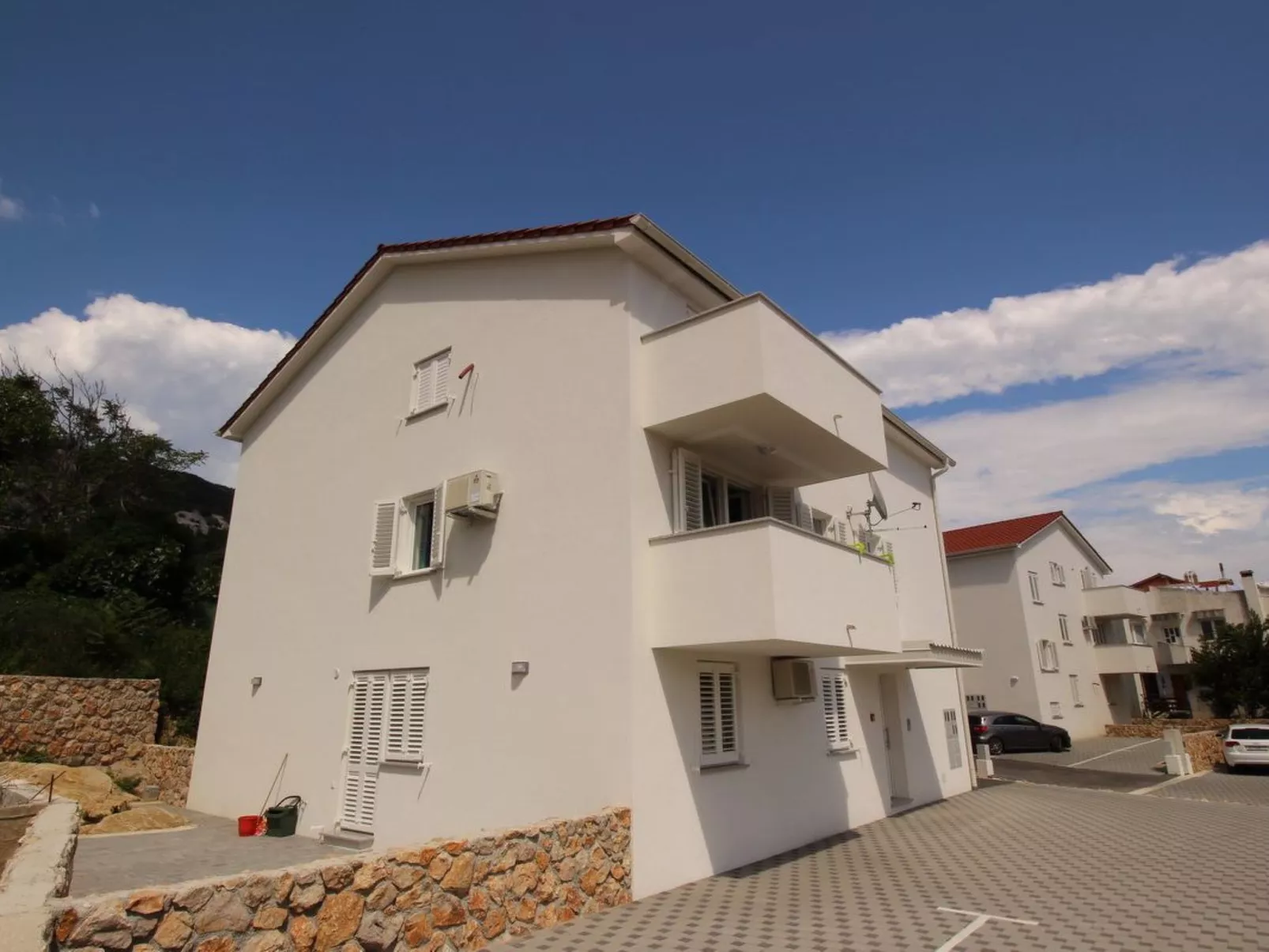 Appartement in Baška mit Eigener Terrasse-Draußen