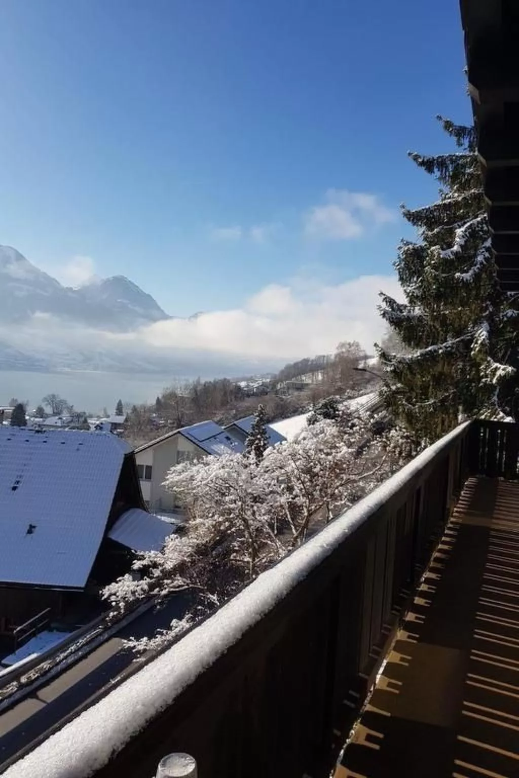 Charmantes Chalet Apartment mit Aussicht-Dehors