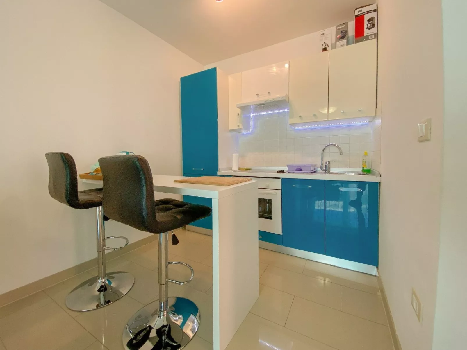 Für 6 Personen ca. 55 m&sup2; in Novigrad, Adriaküste Kroatien (Westküste von I-Drinnen