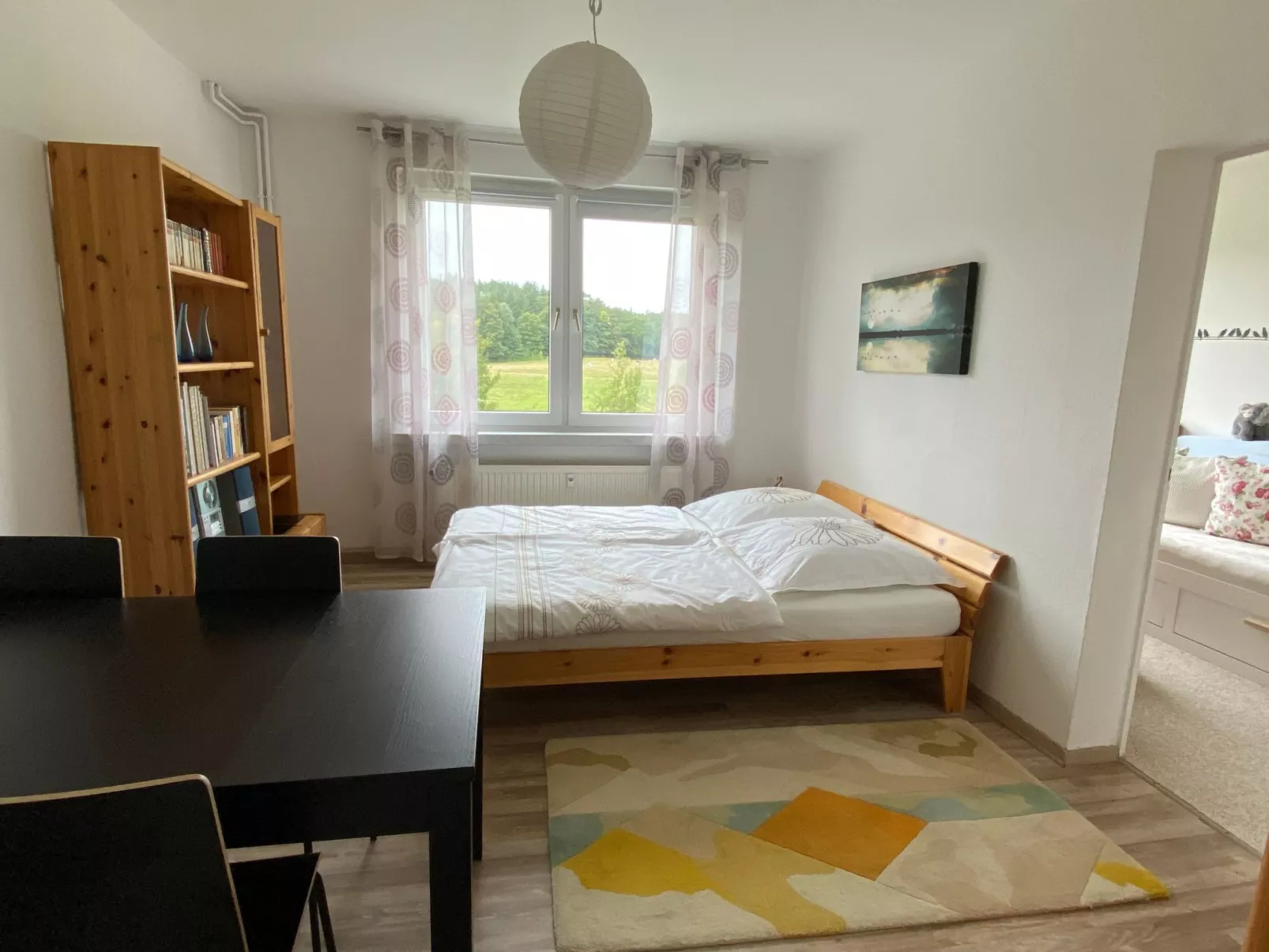 Wohnung in Lelkendorf mit Großem Balkon-Drinnen