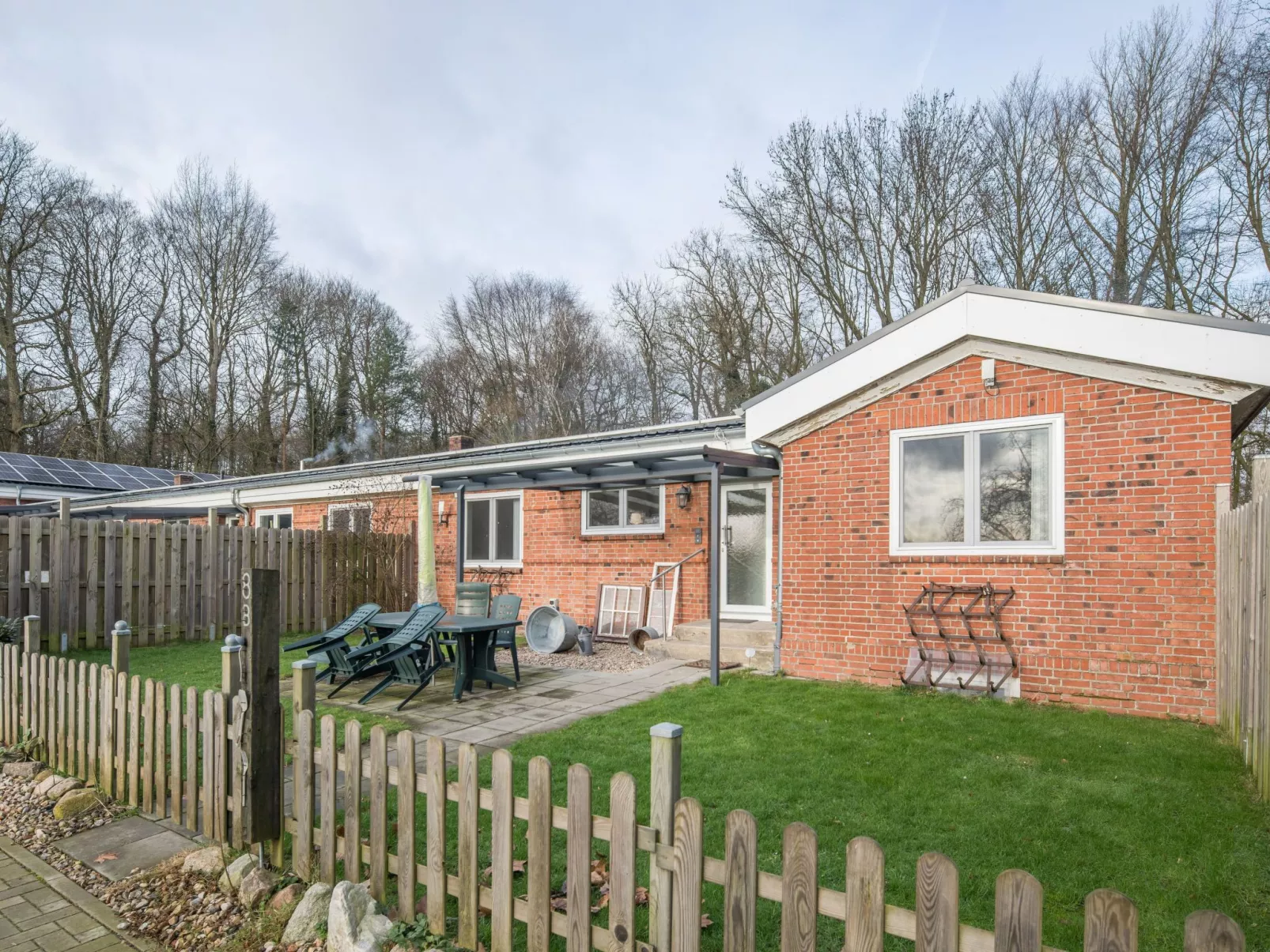 Rustikal und Modern-Draußen