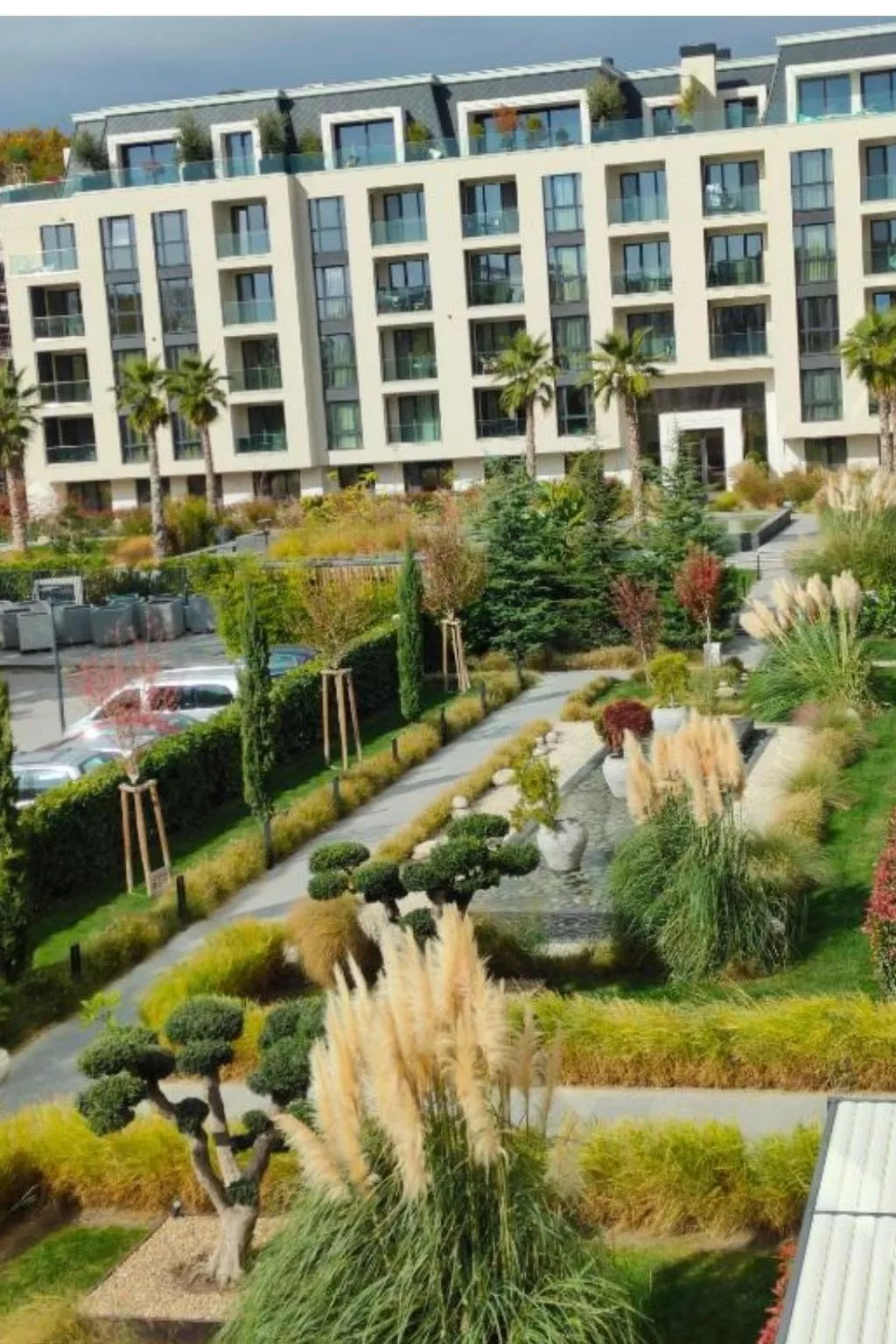 Studio "Allure Varna" mit Infinity-Pool-Draußen