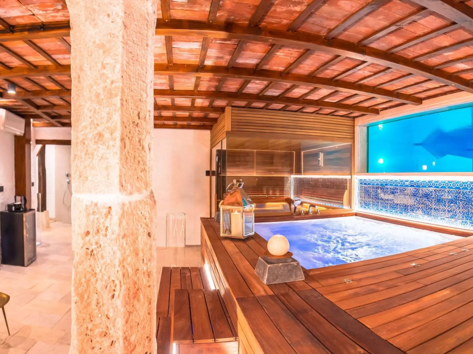 Tolle Villa Sancta Maria Motovun mit Pool-Dedans