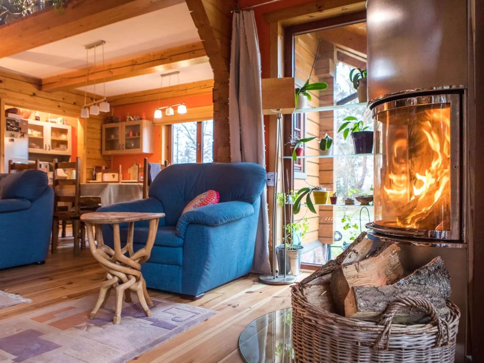 Saunabereich in Kepa - Vogelhaus-Dedans