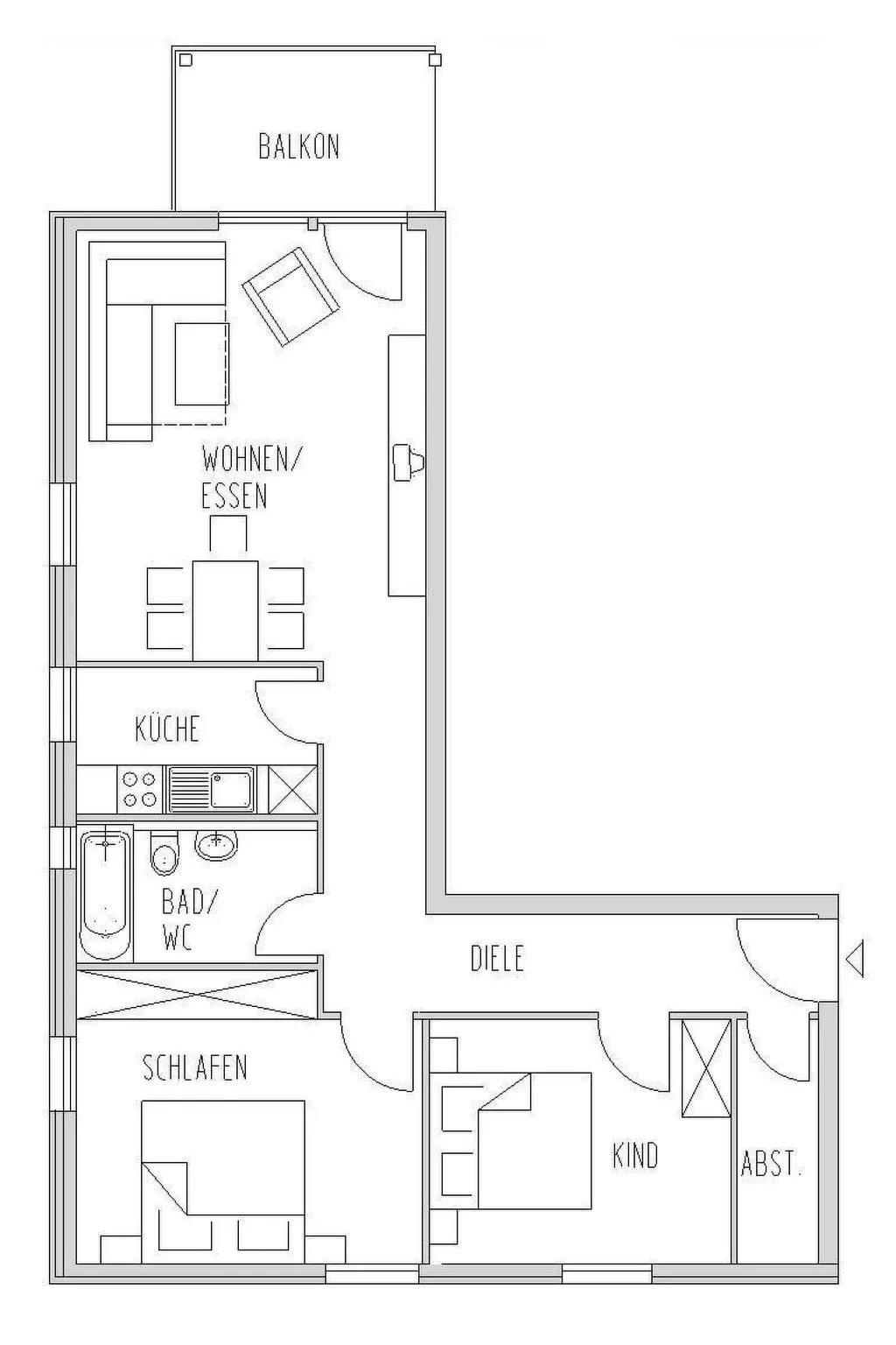 Jungbauernhof-Dedans