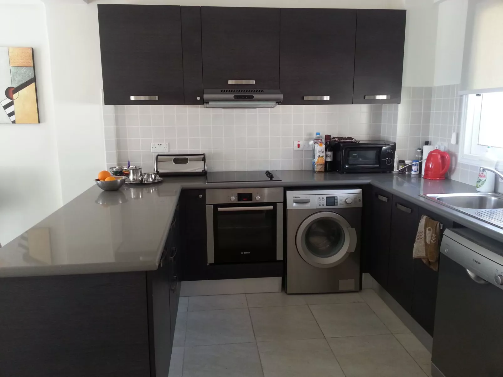 Modernes Ferienhaus mit Pool in Tremithousa-Inside