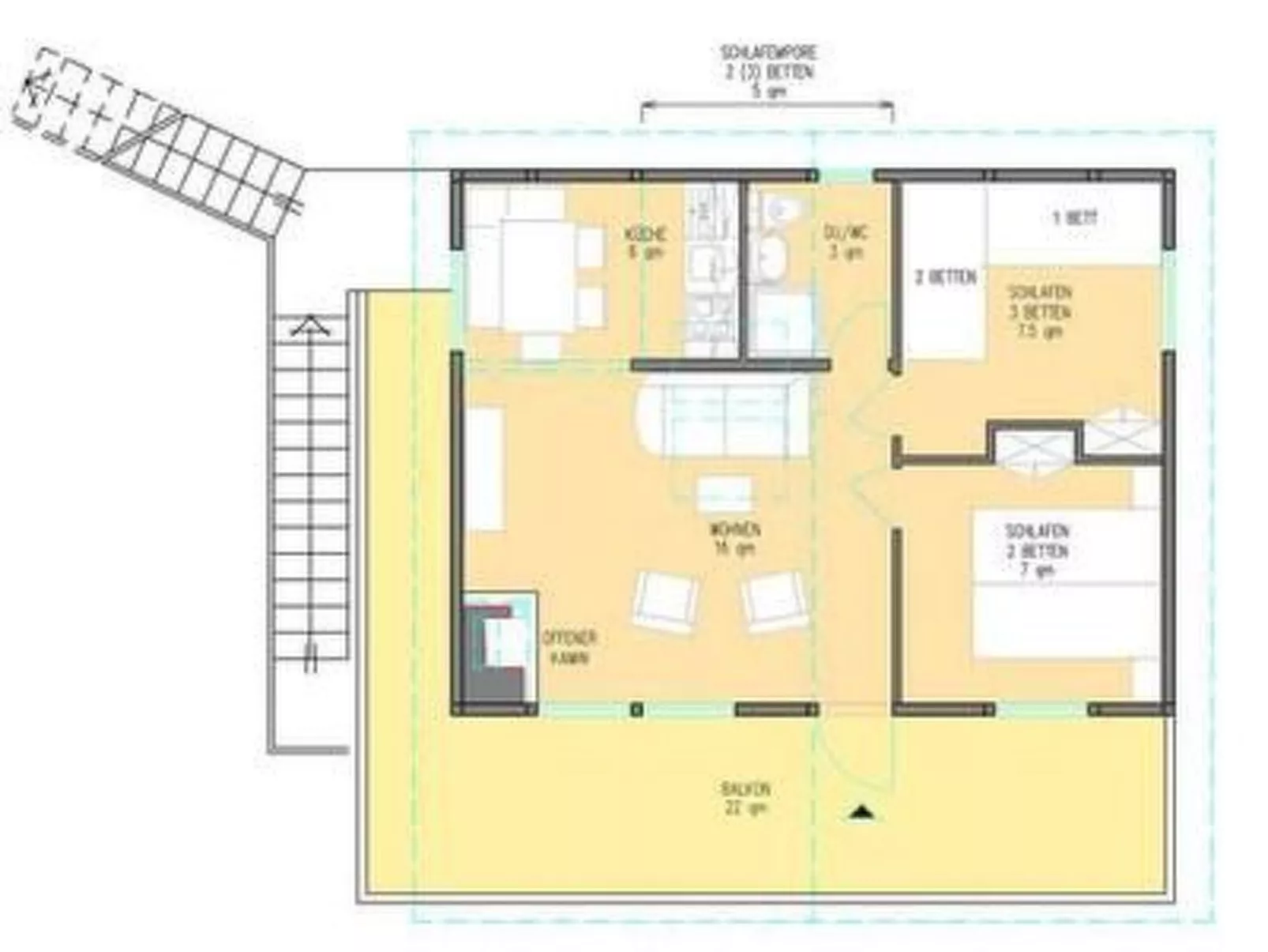 Chalet Hüsli-Inside