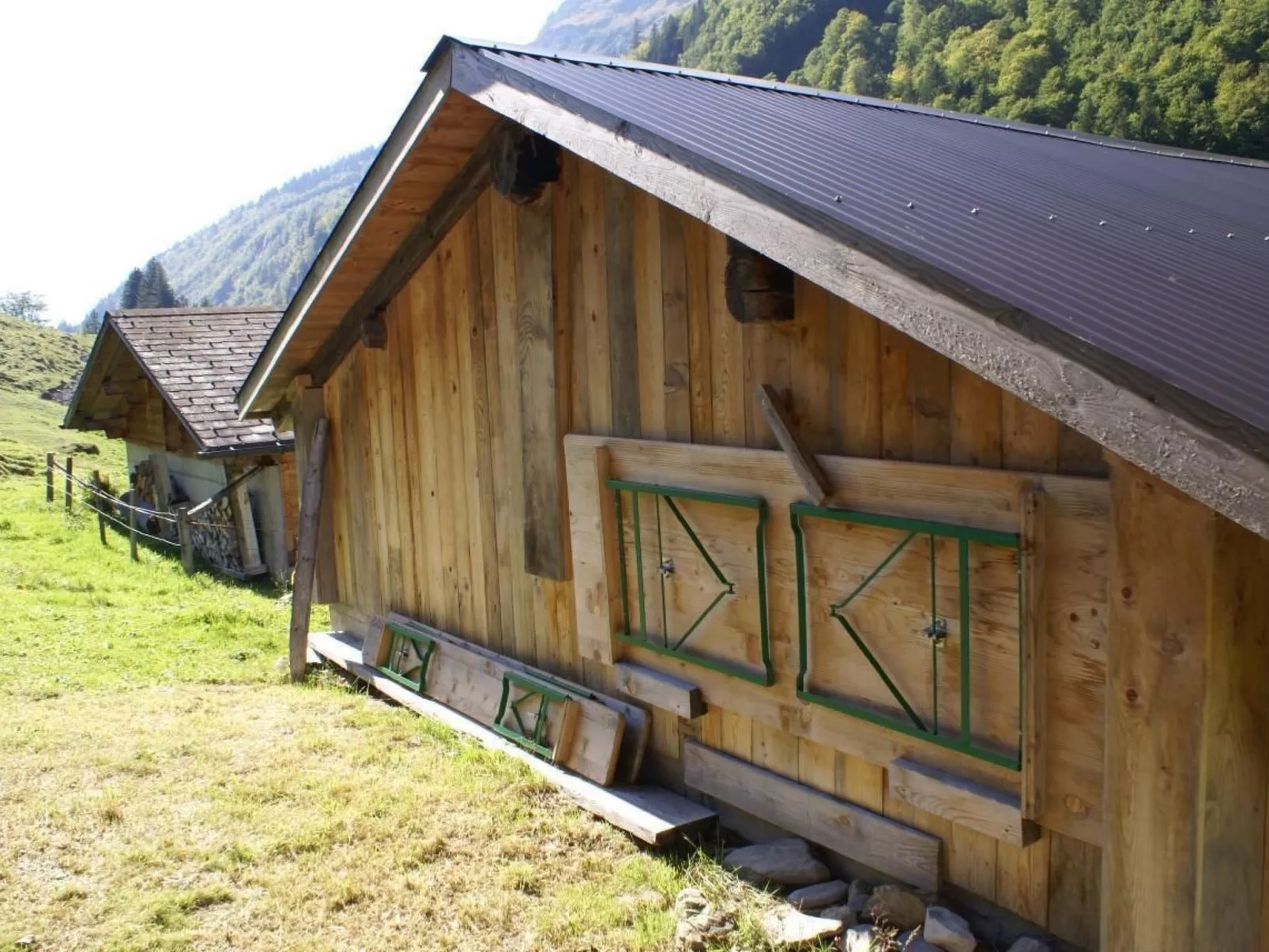 Alphütte Gental - Haslital-Draußen