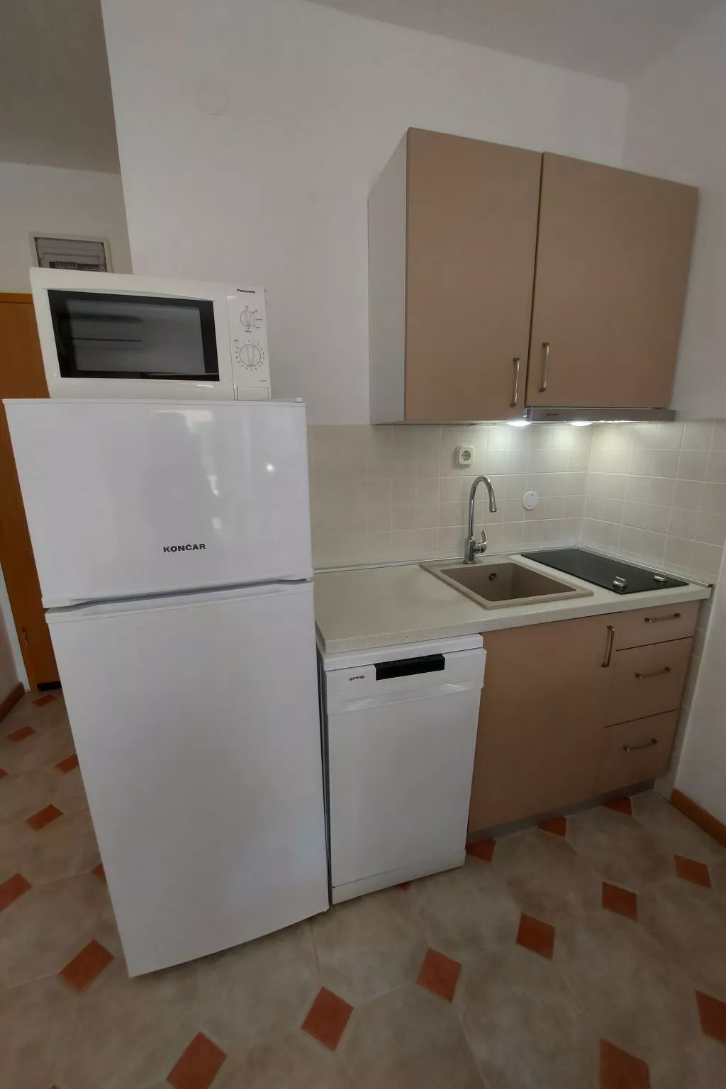 Studio mit Terrasse im ersten Stock des Hauses-Inside