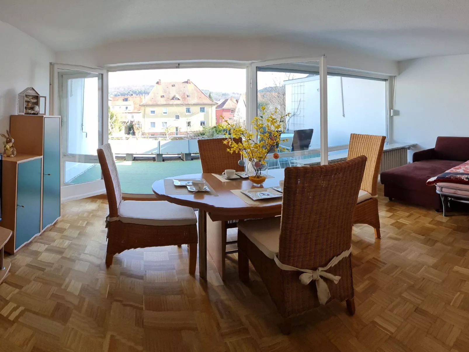 Studio Wohnung Terrassengarten-Inside