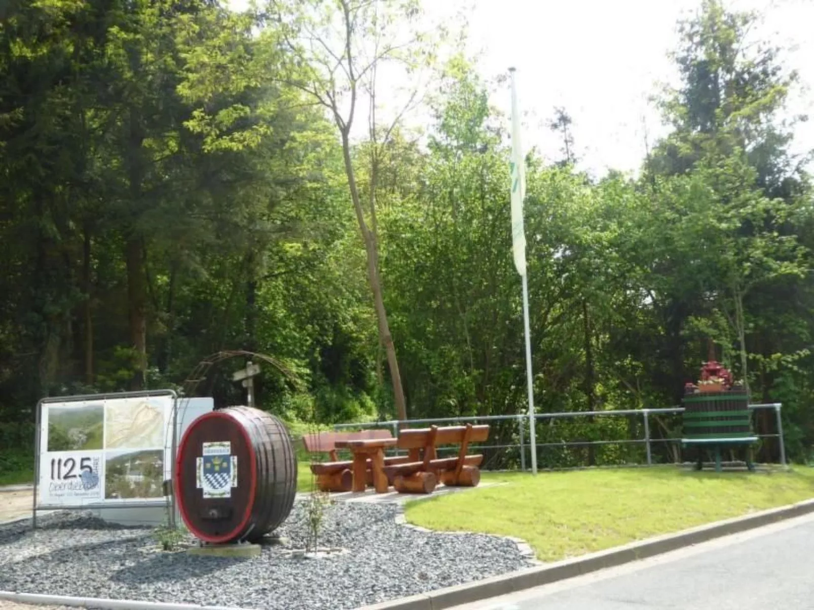 Schäfers Ferienwohnung Oberdiebach am Mittelrhein-Draußen