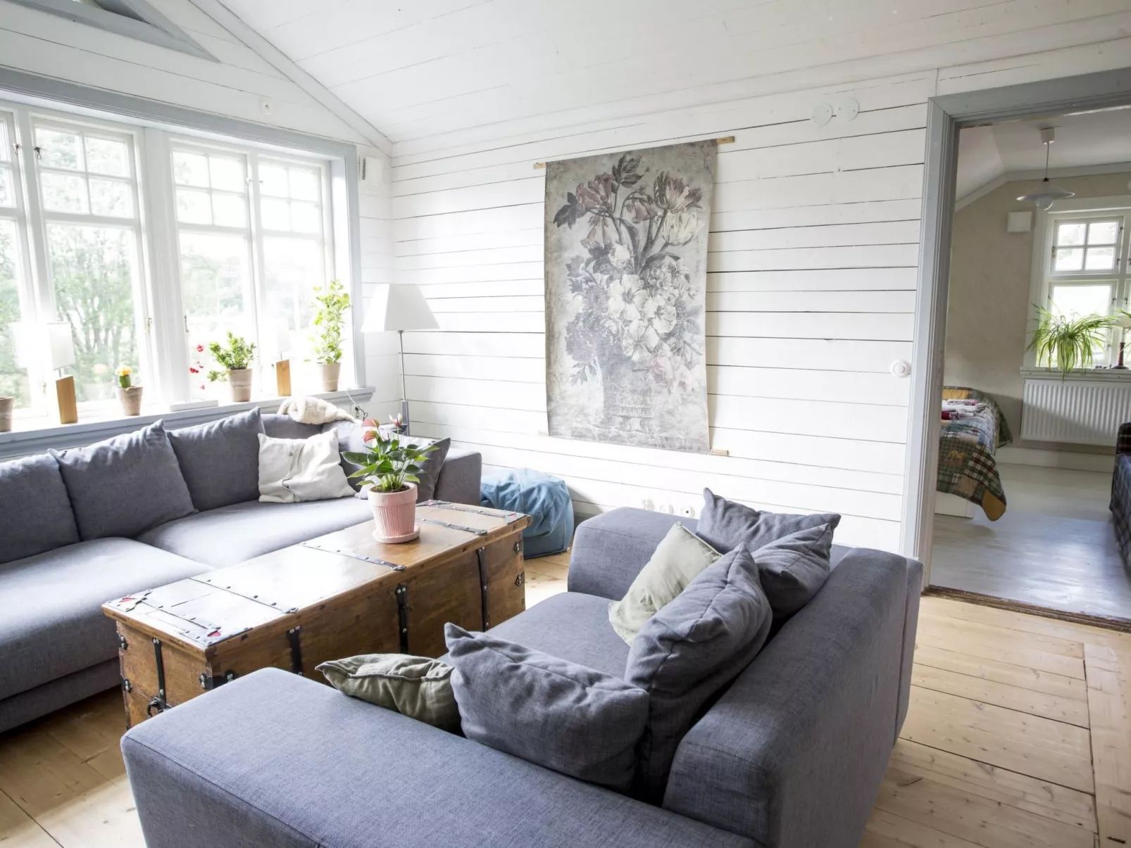 Villa mit Whirlpool-Inside