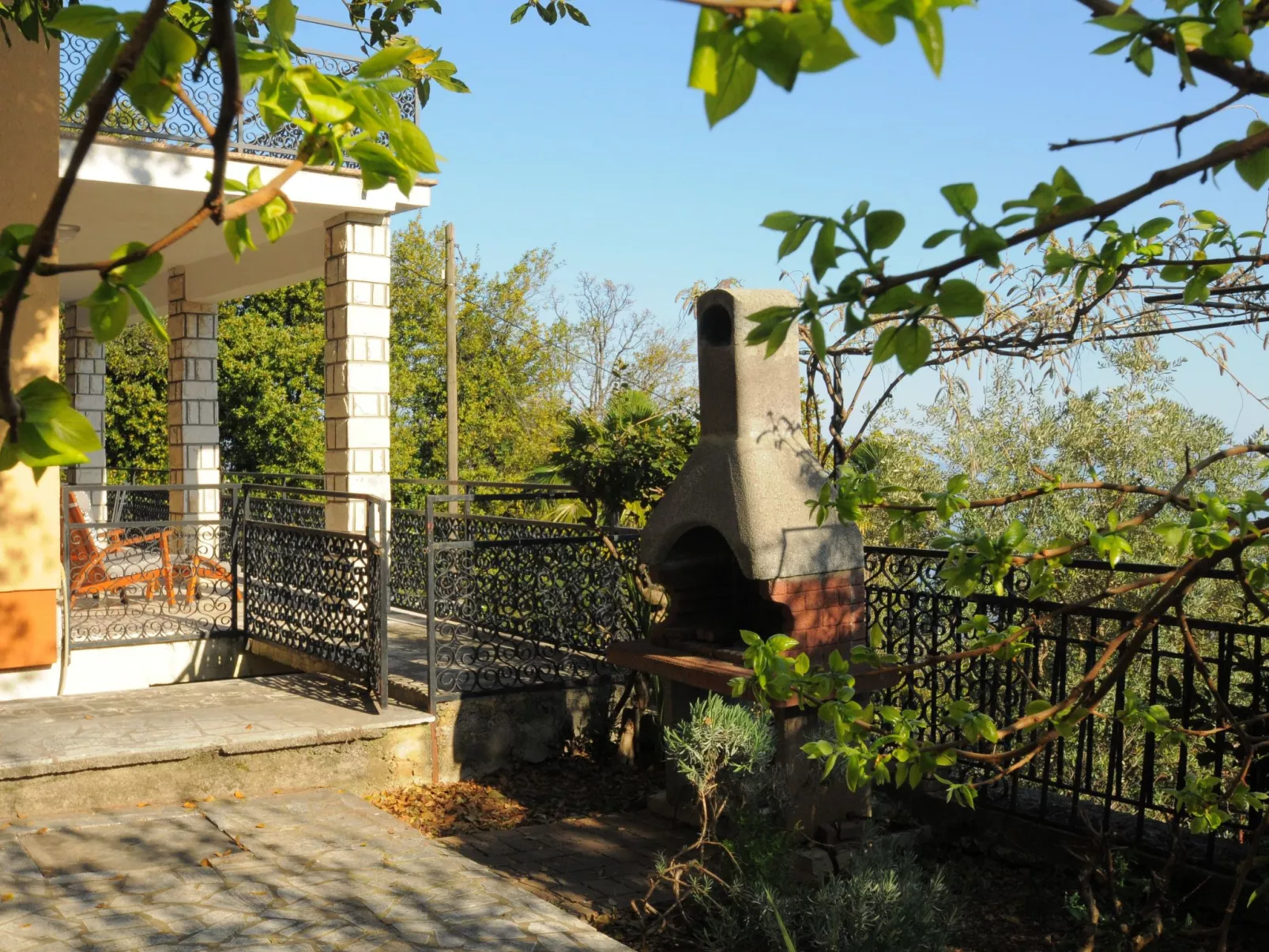 Apartment Kisic 3 mit herrlichem Meerblick-Dehors