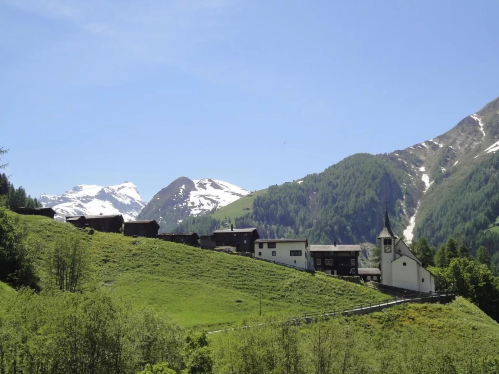 Chalet Stefanino, 3 1/2 Zimmer-Draußen