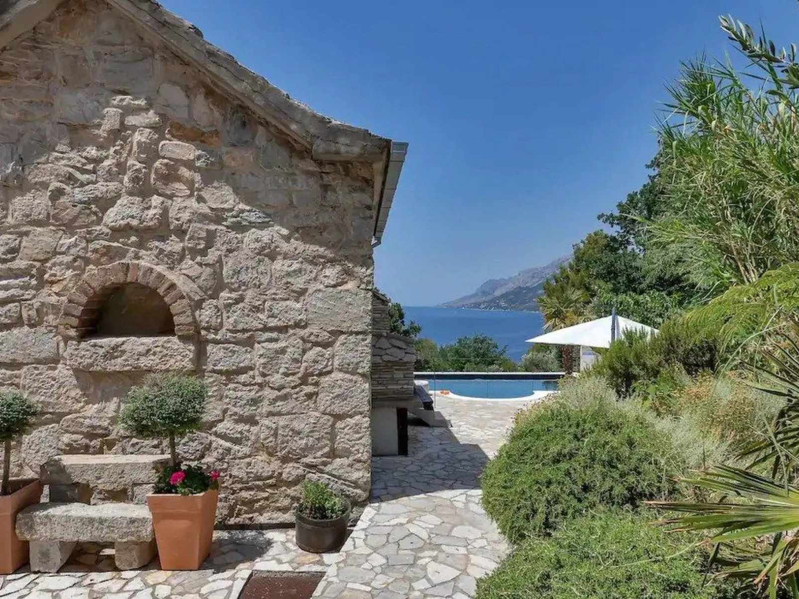 Villa Relax Brela - Draußen