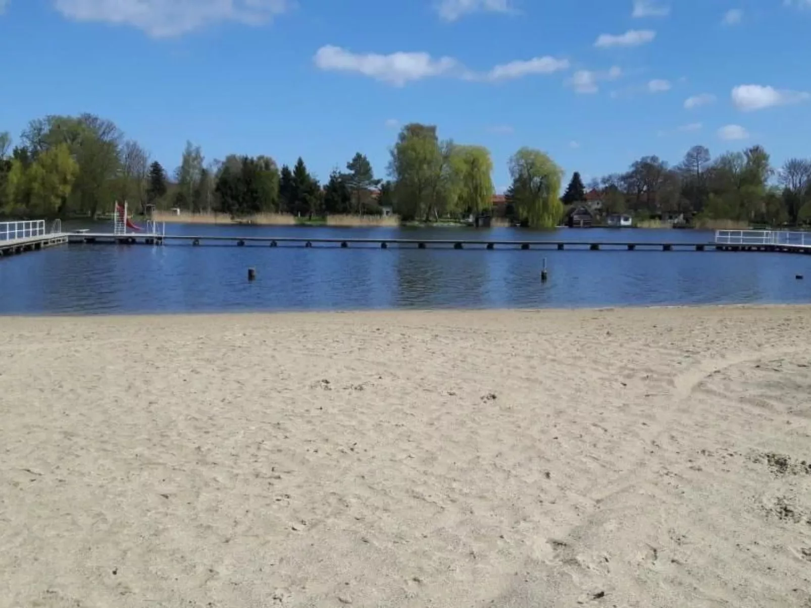 Ferienhaus Claire am Klostersee Urlaub mit Hund-Draußen