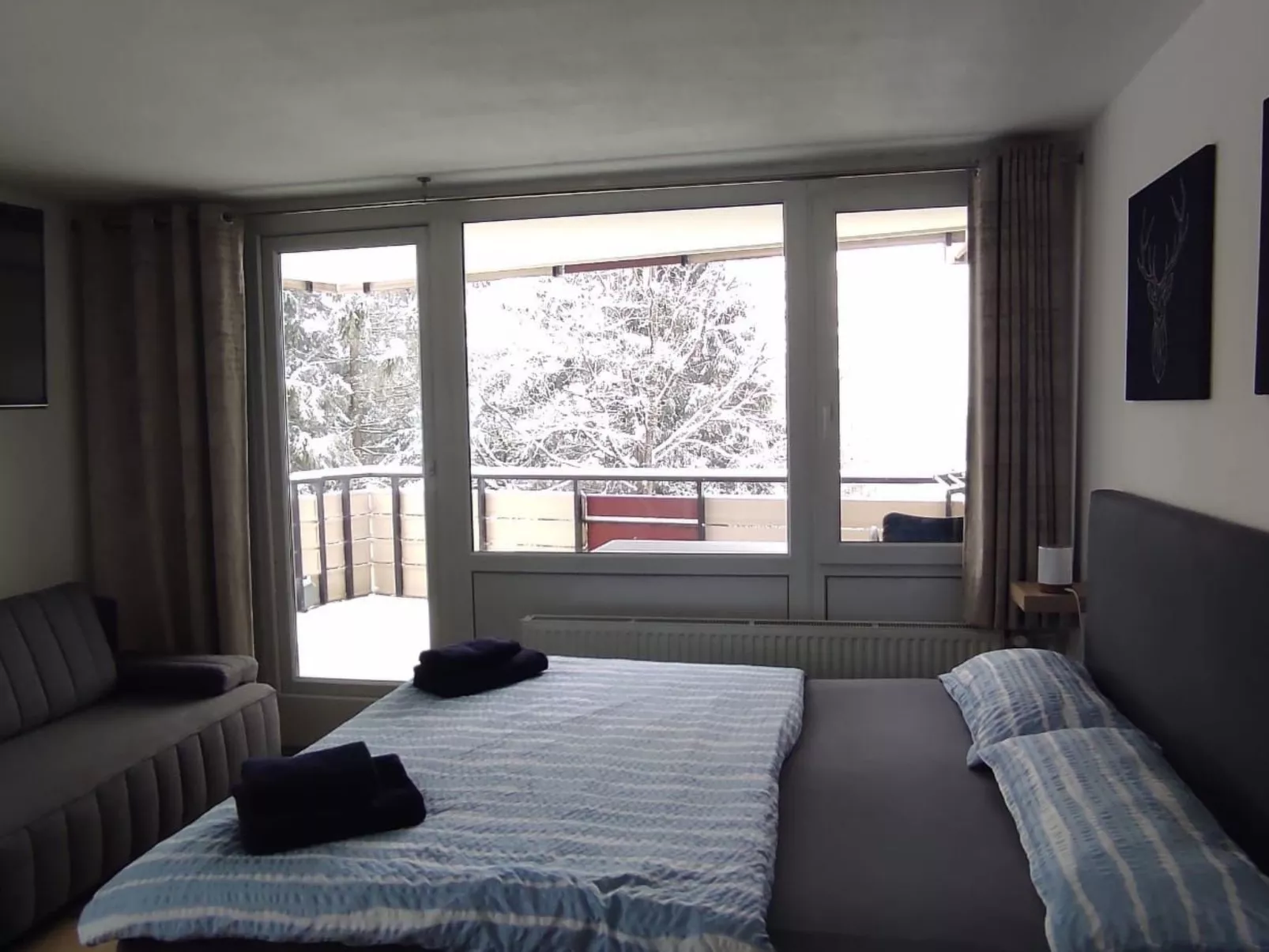 Appartement in Sankt Englmar mit Großem Balkon-Drinnen