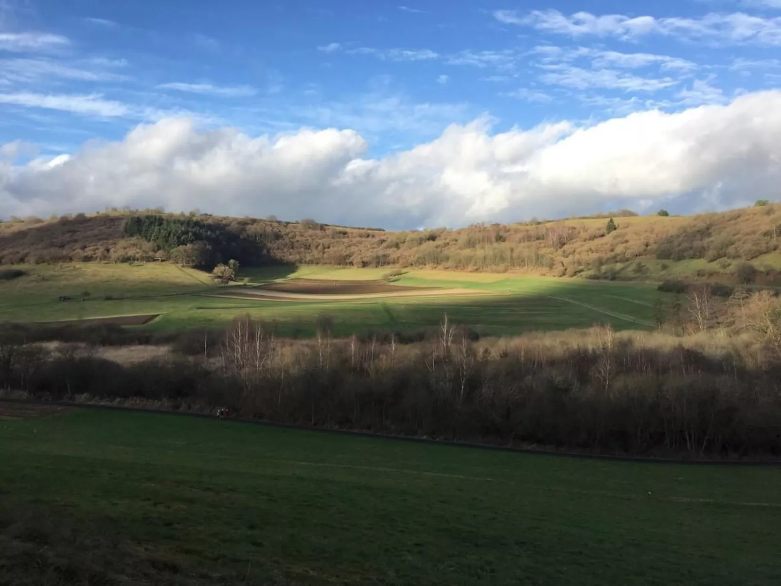 Helle Ferienwohnung in Mehren mit Eigenem Garten-Outside