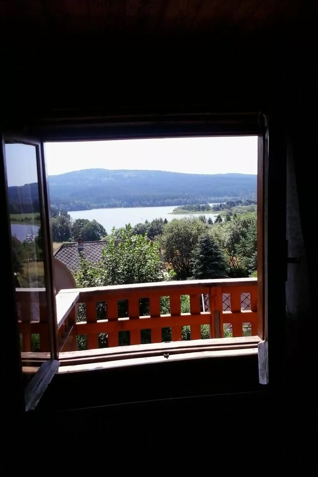 Haus in Kovárov mit Terrasse, Grill und Garten-Outside
