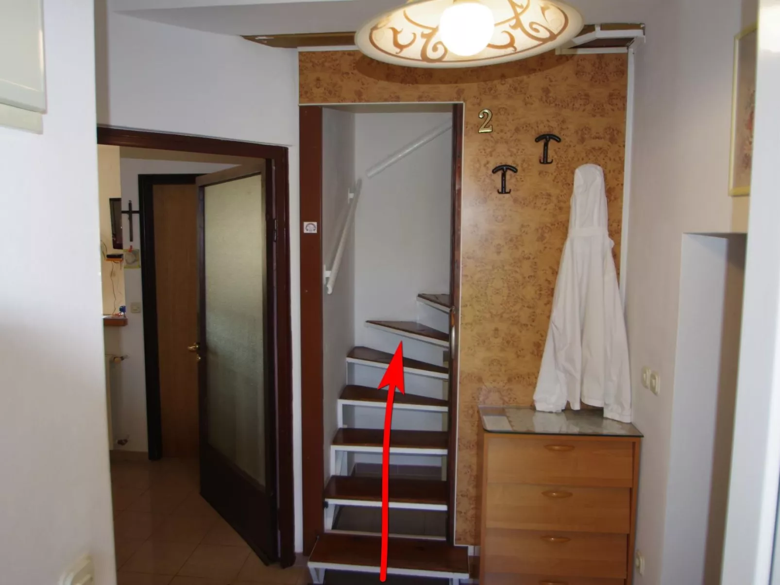 "Krešo" mit Balkon-Drinnen