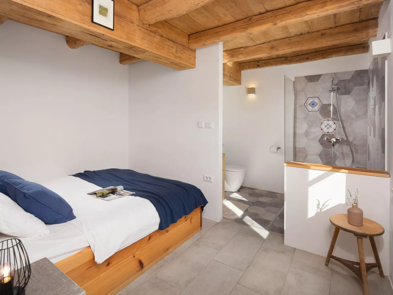 Villa Flavia Traditionelles Steinhaus mit Pool-Inside