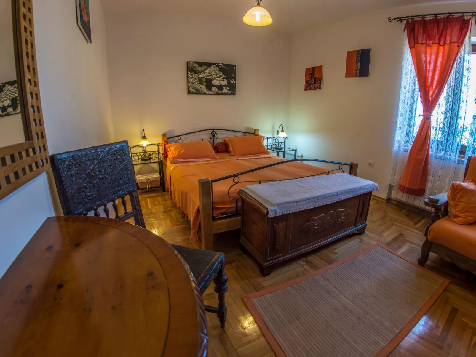 Geräumige Wohnung in der Nähe von Meer und Strand-Drinnen