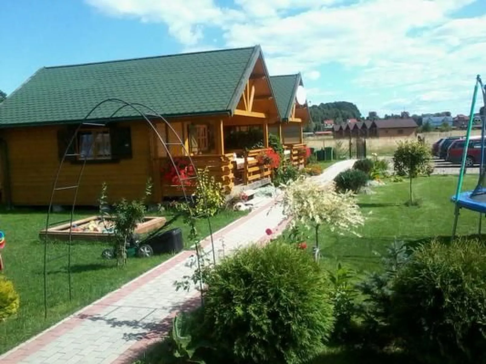 In Rusinowo mit Terrasse und Garten-Inside