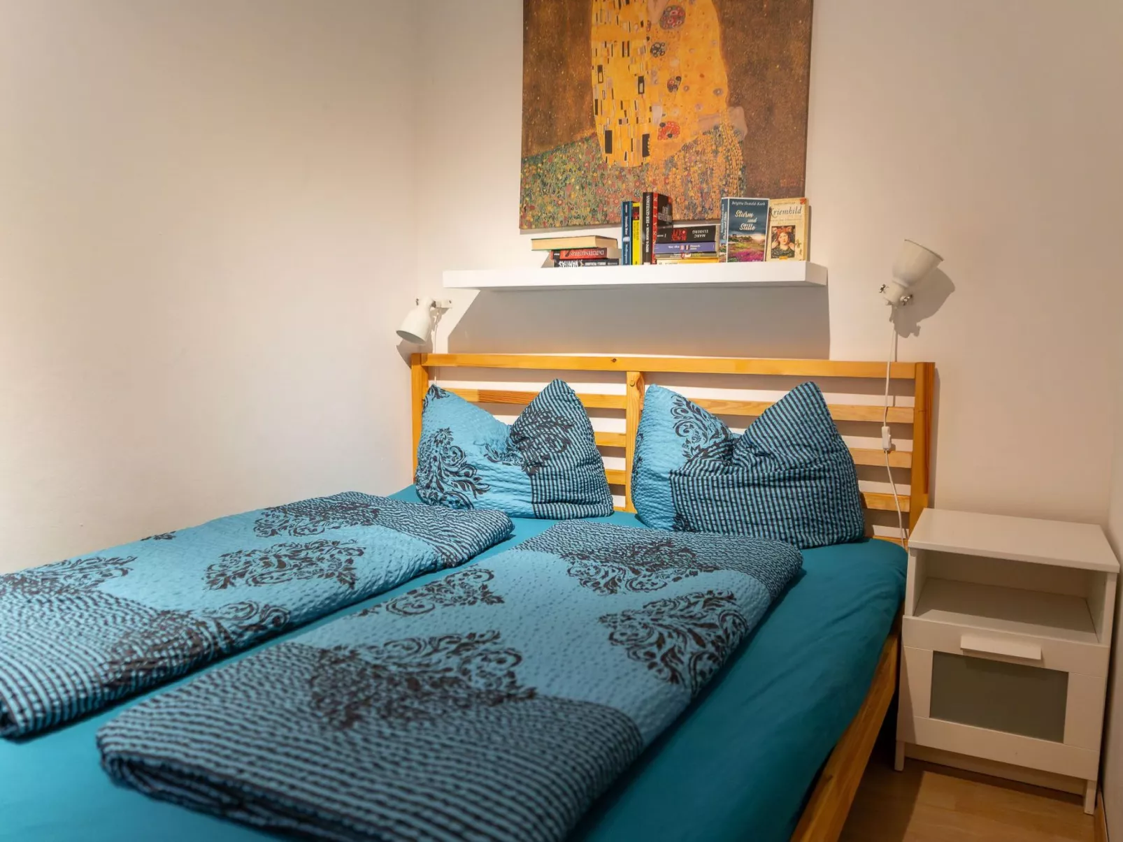 Mit zwei Schlafzimmern und Terrasse-Dedans