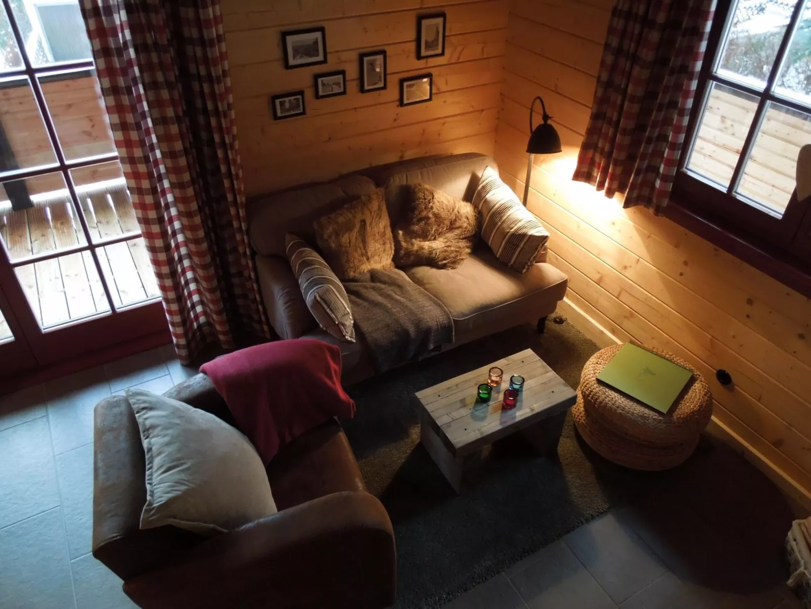 Blockhaus Bodefall-Dedans