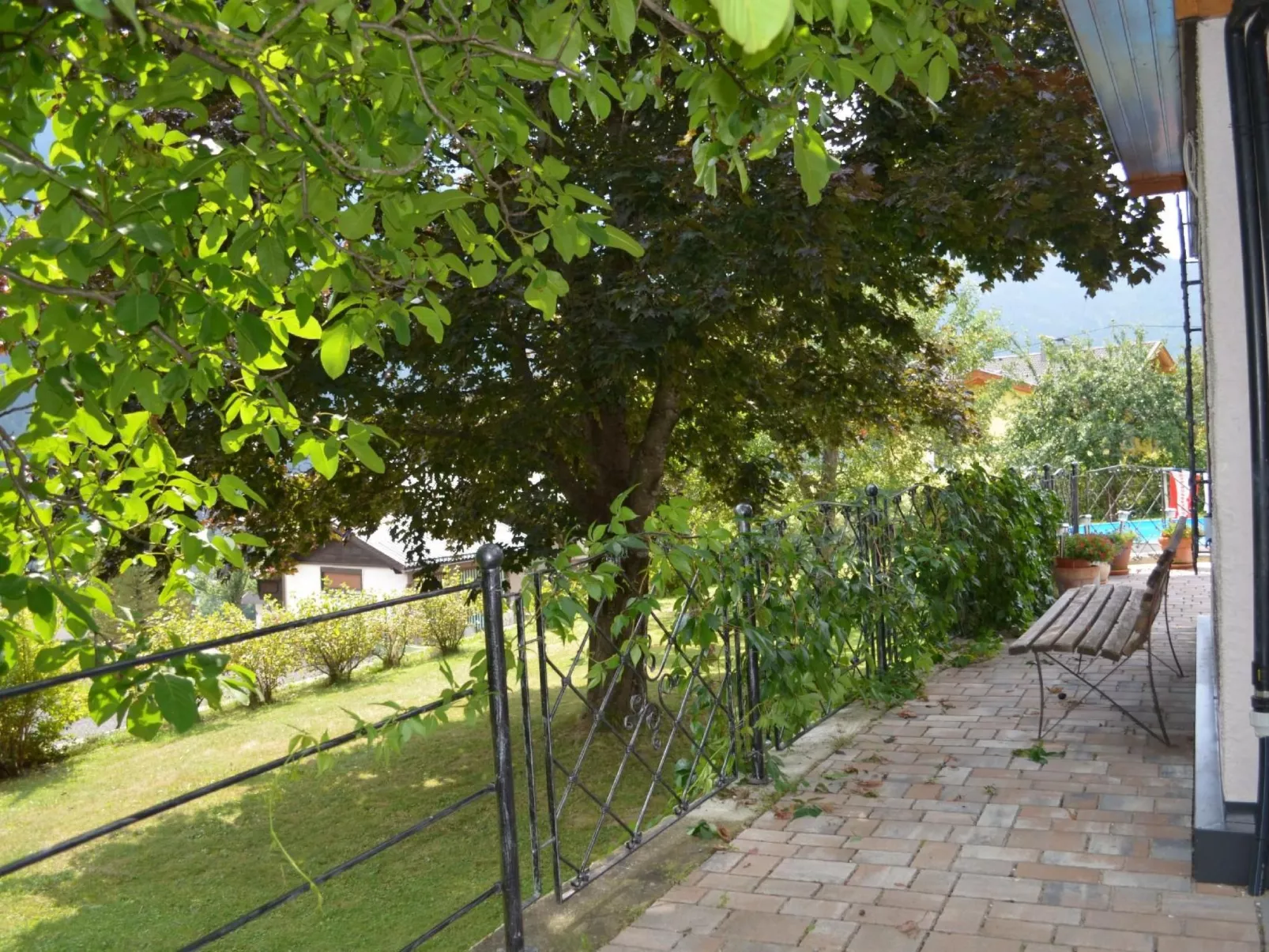 Mit beheiztem Pool in Flattach - Dehors