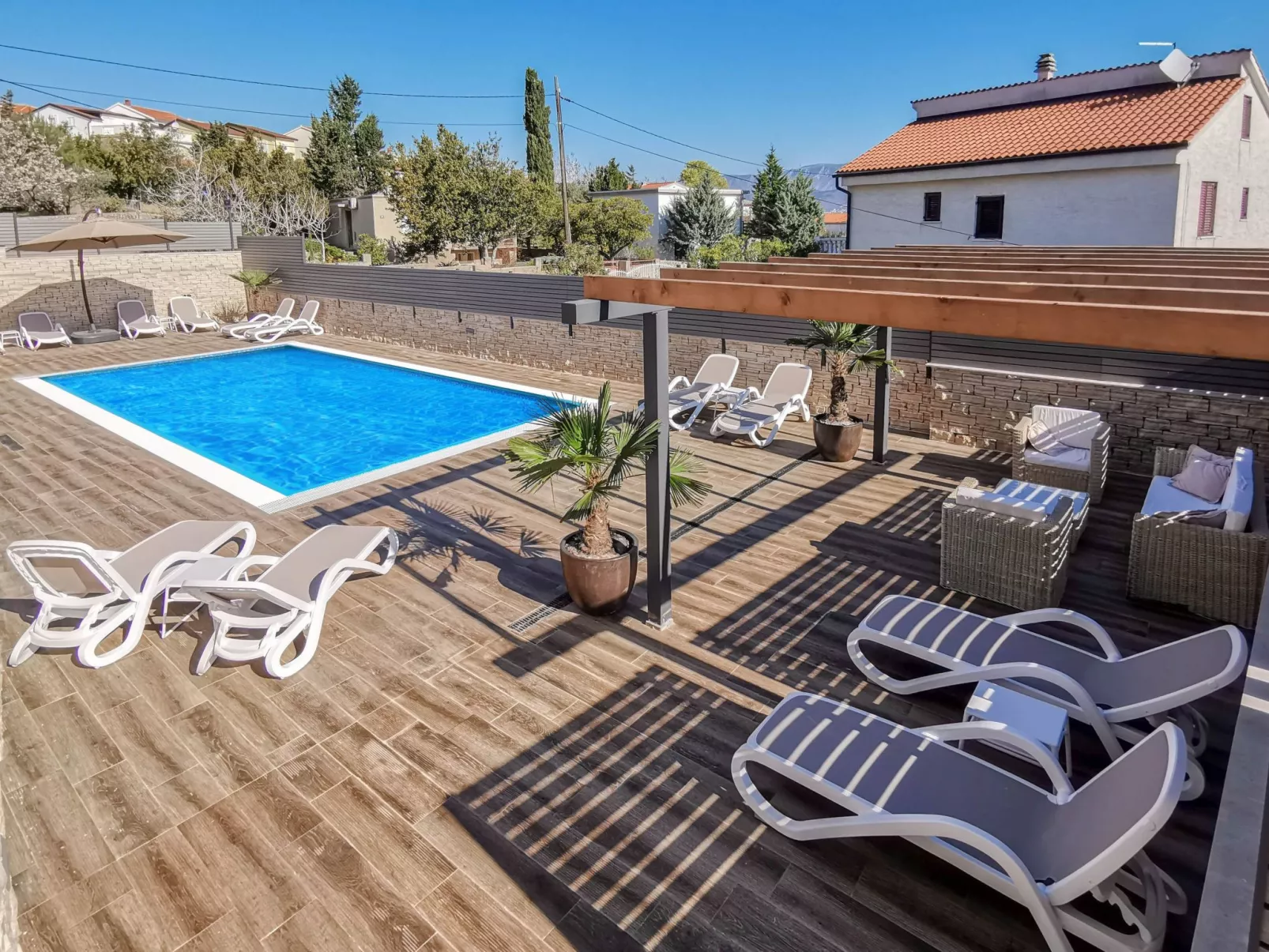 Für 5 Personen ca. 68 m&sup2; in Šilo, Adriaküste Kroatien (Kroatische Inseln)-Inside