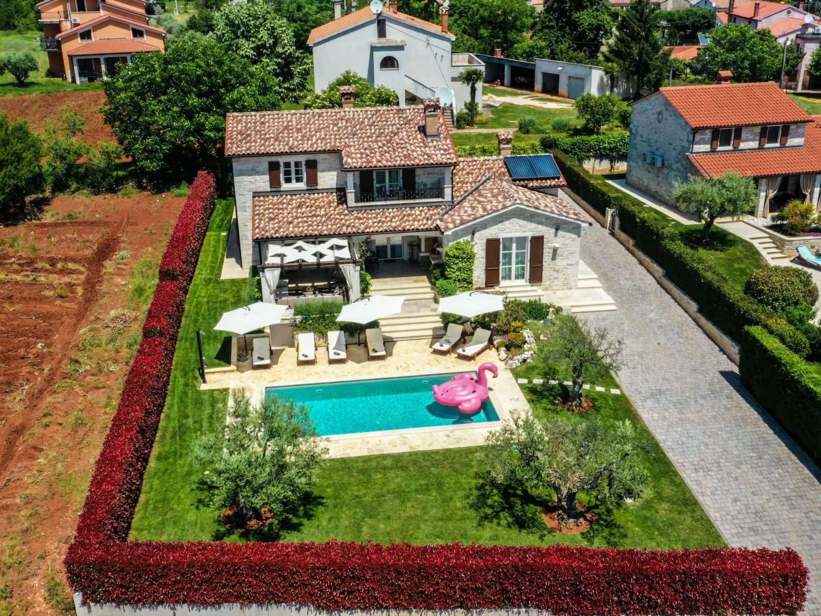 Villa Elizabet bei Porec mit Pool-Dedans