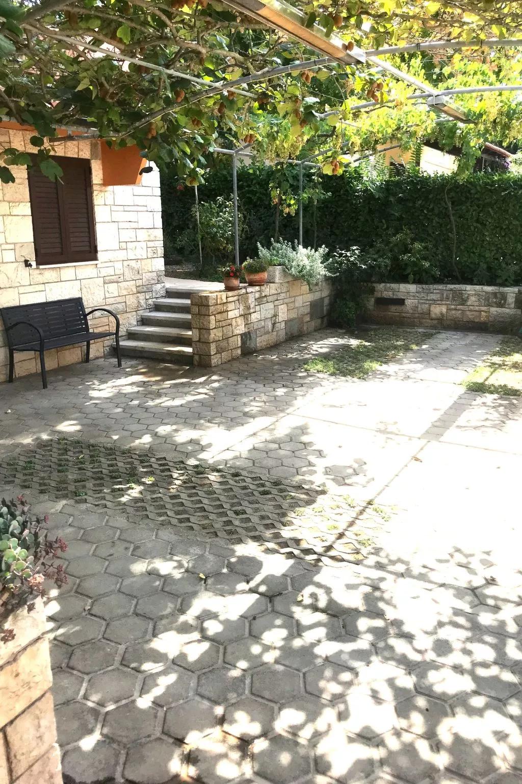 Elegantes Familienappartement mit privatem Pool-Dehors