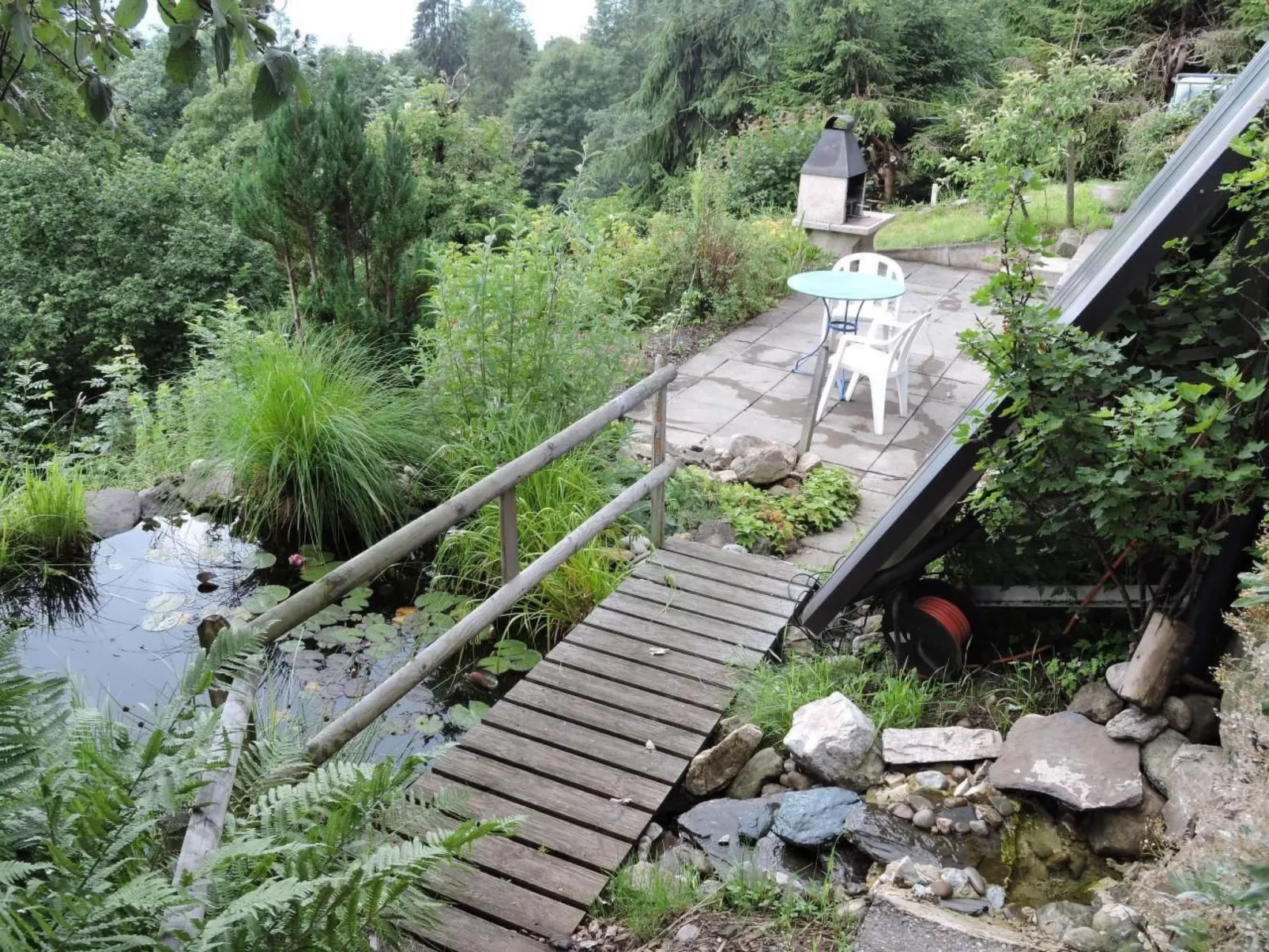 Berg- und Seeblick-Draußen