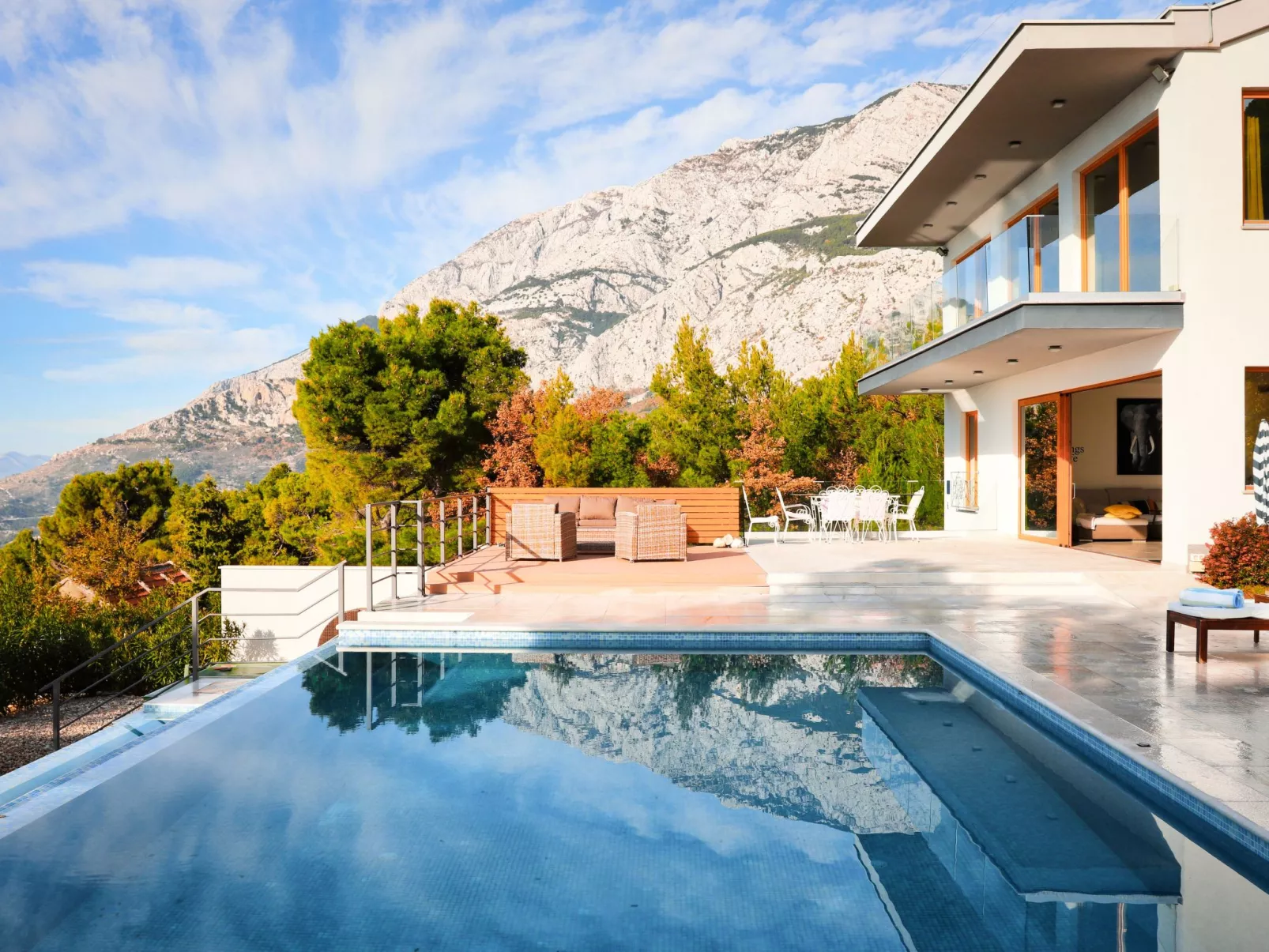 In Šimići mit Privatem Pool-Draußen