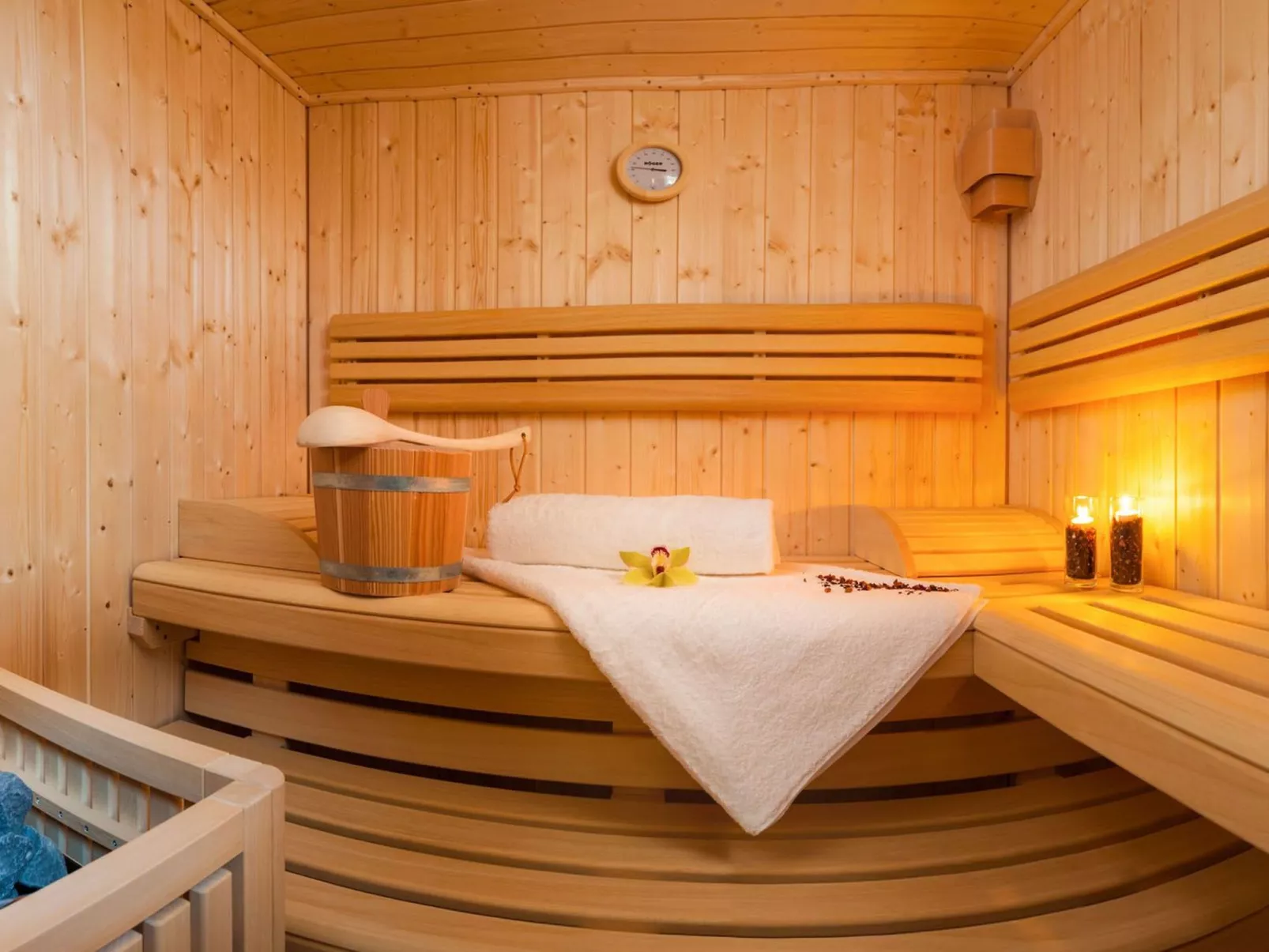 Luxuriöse Villa Calla mit Pool in Strandnähe-Drinnen