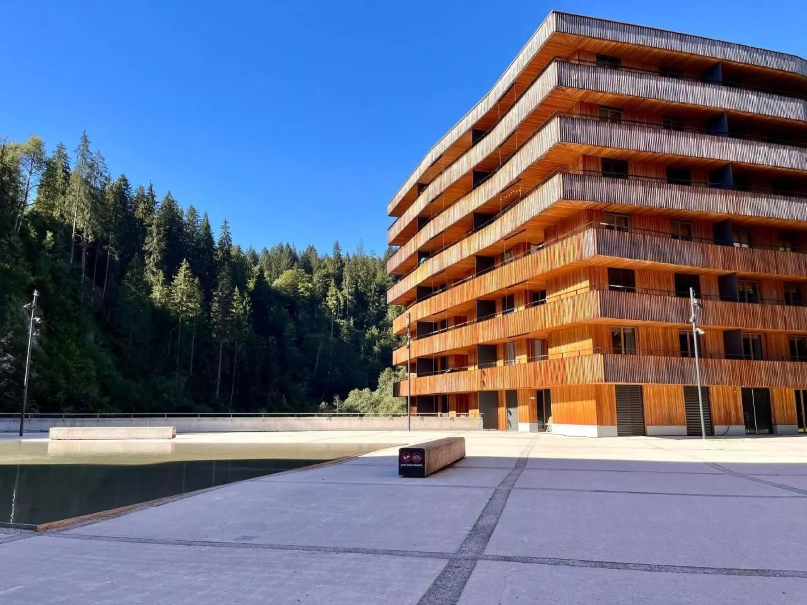 Flims Stenna SELVA direkt bei Bergbahnen Skipiste-Draußen