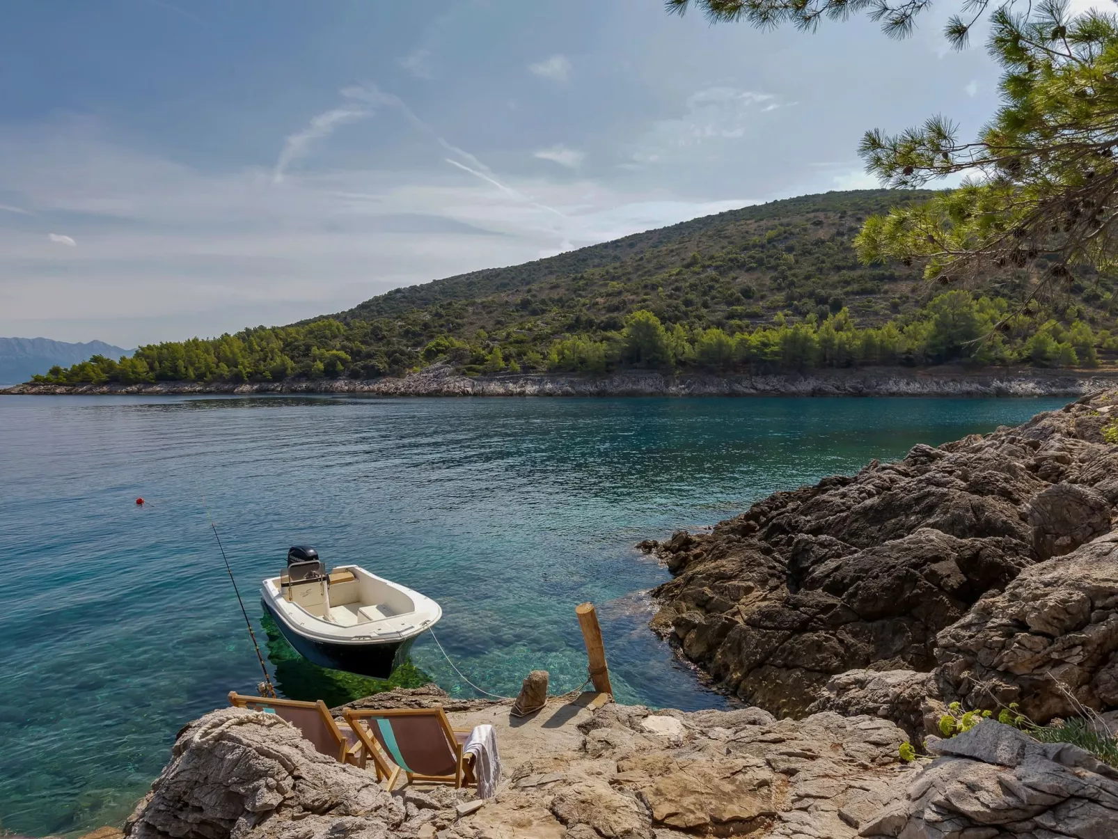 Haus in Općina Sućuraj mit Grill und Terrasse-Outside