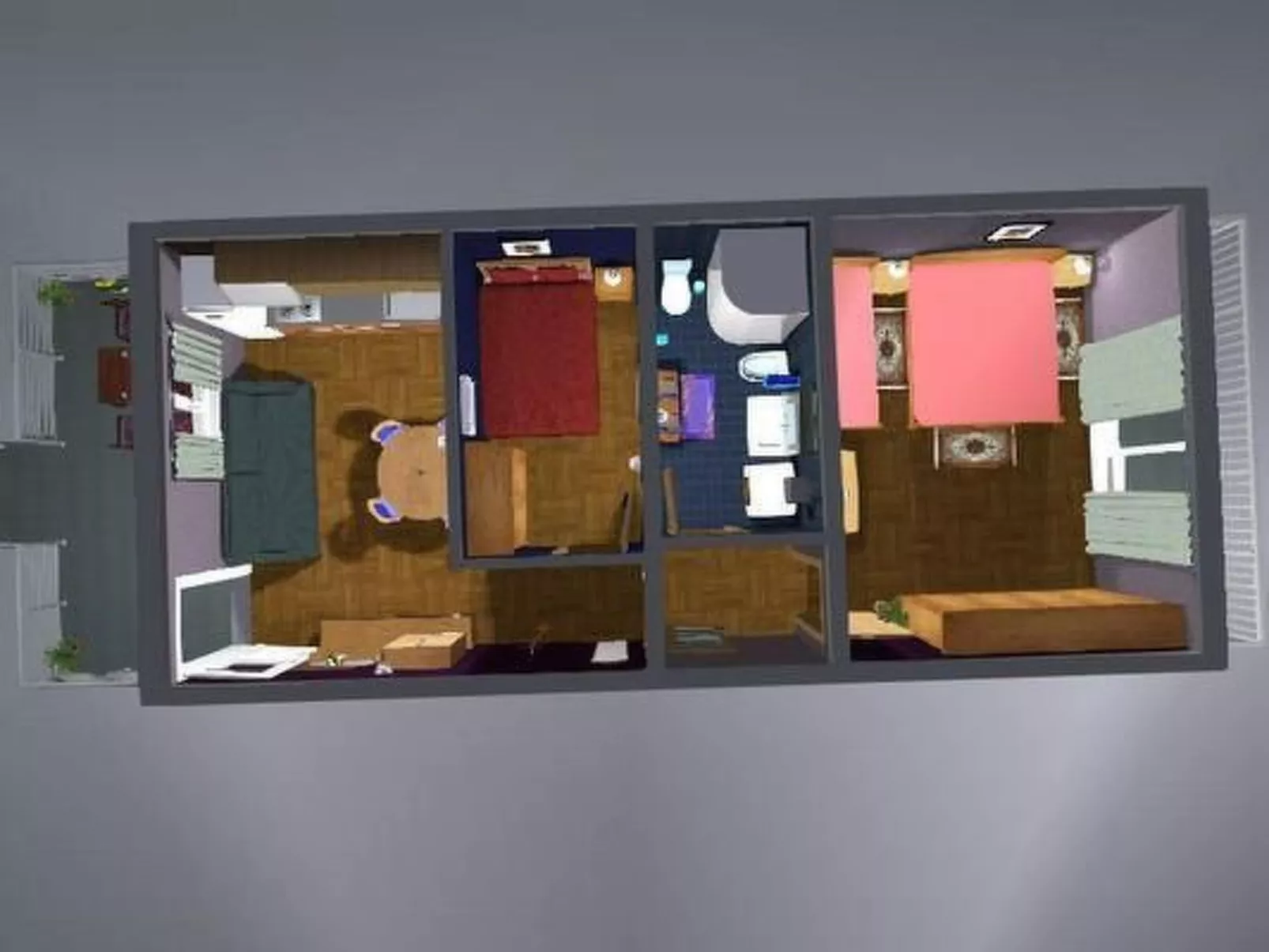 Nette Wohnung in Split mit Terrasse, Gregor von Nin-Nähe-Dedans