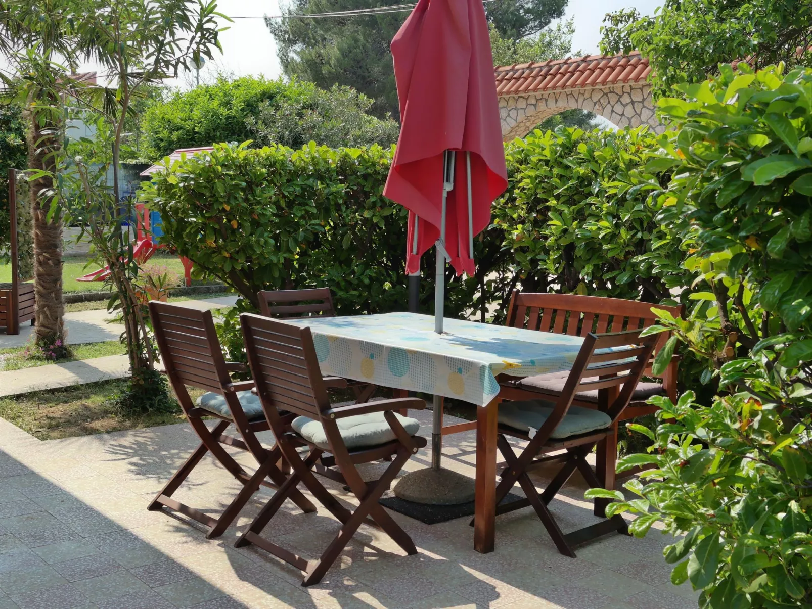 In Šilo mit Privatem Pool-Dehors