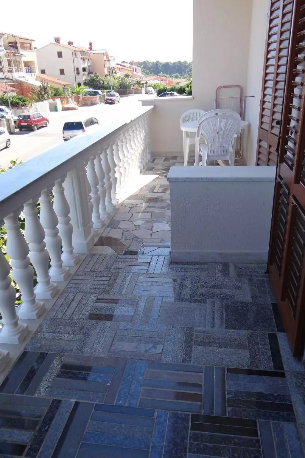 Appartement mit Balkon-Outside