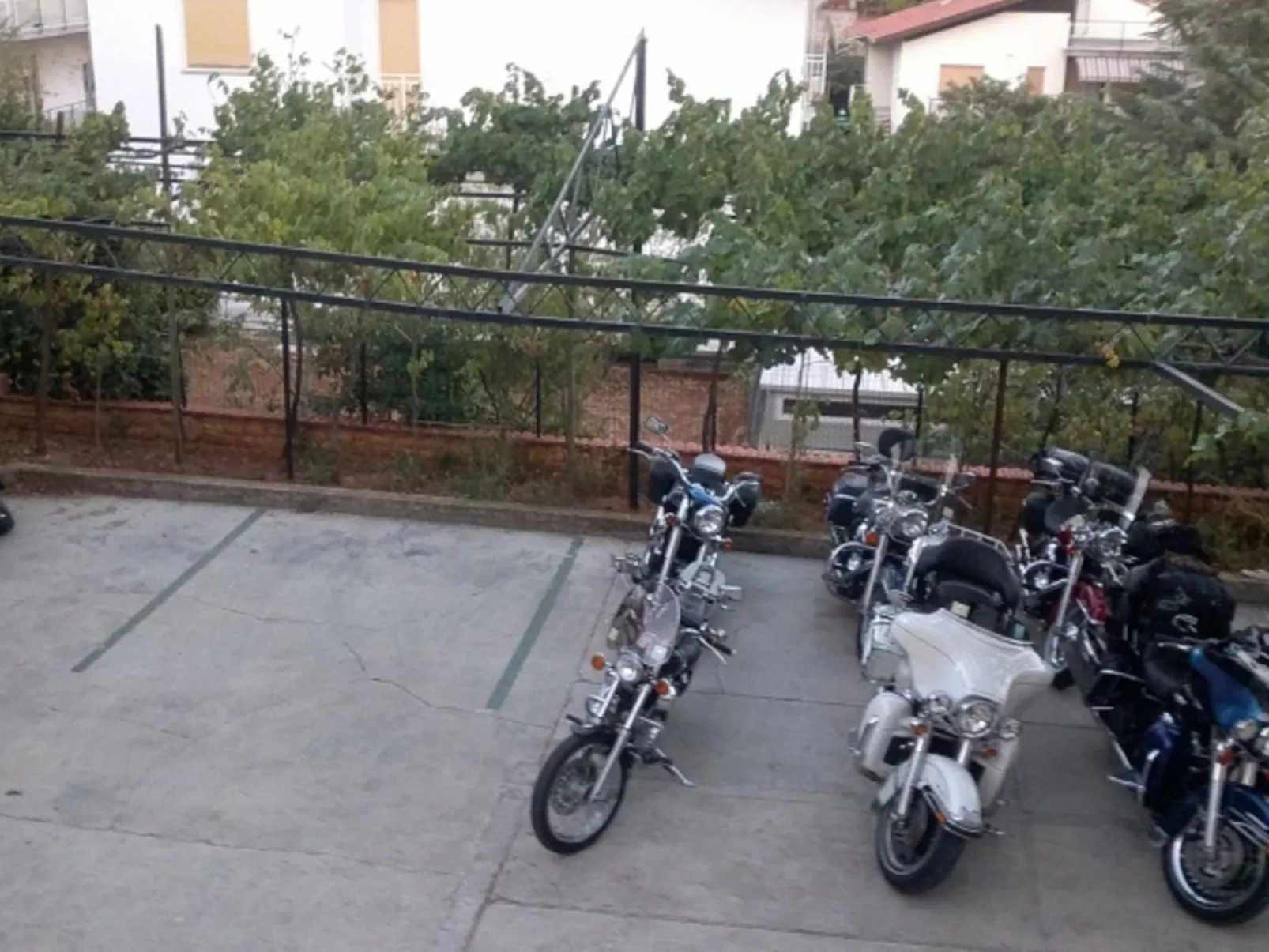 Mit Balkon, für vier Personen-Draußen