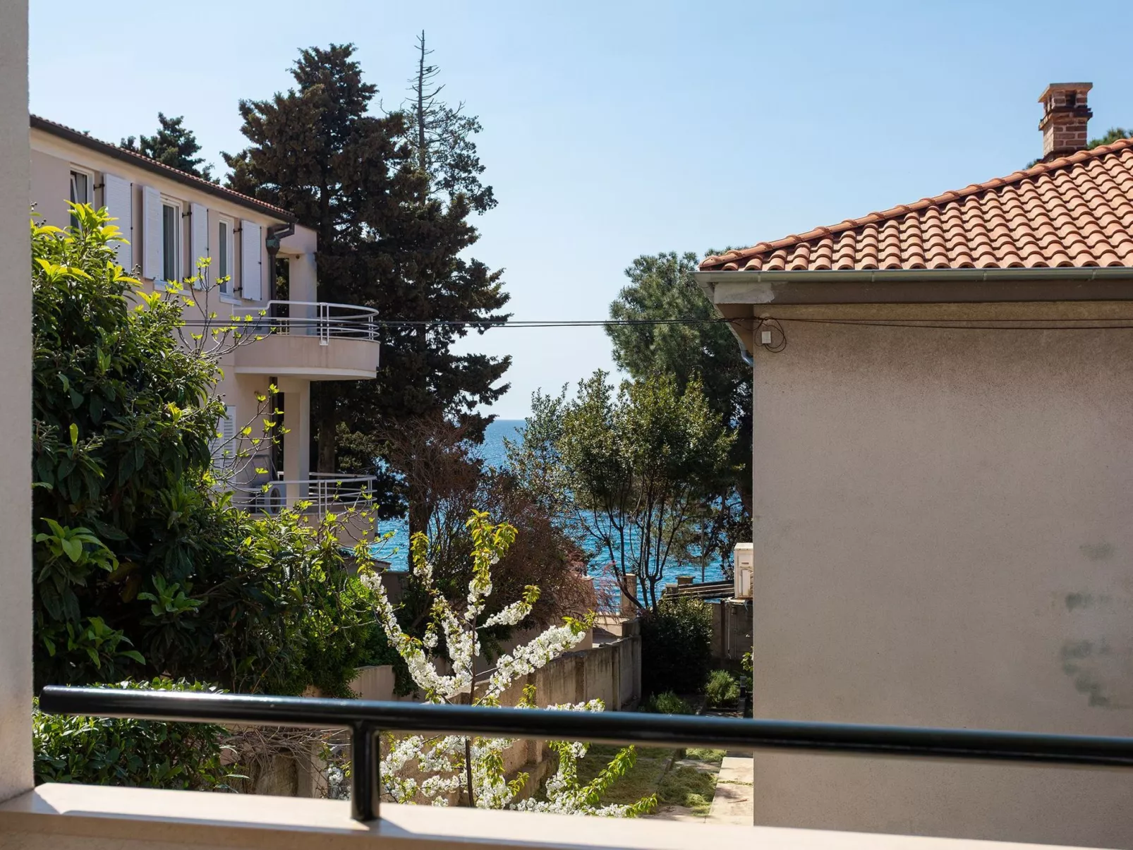 Appartement in Stoja mit Terrasse-Draußen