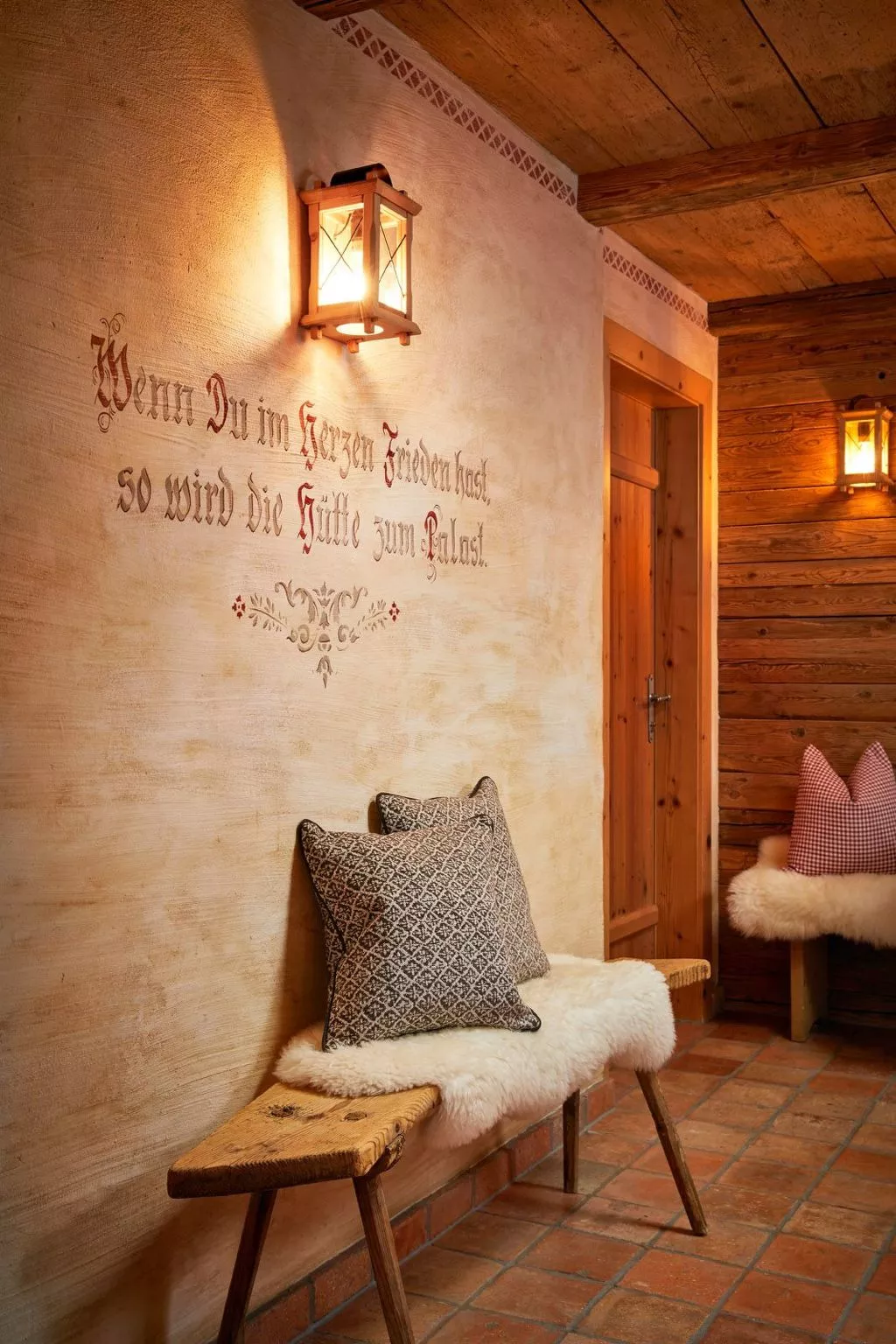 Im Almdorf in Flachau-Dehors